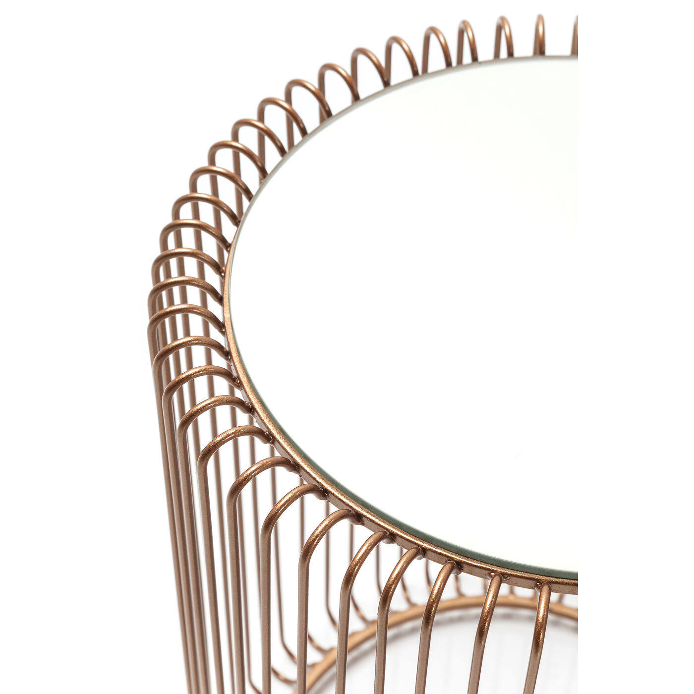 Стол приставной Wire Copper, Ø44 см (2 шт.) ракурс 3