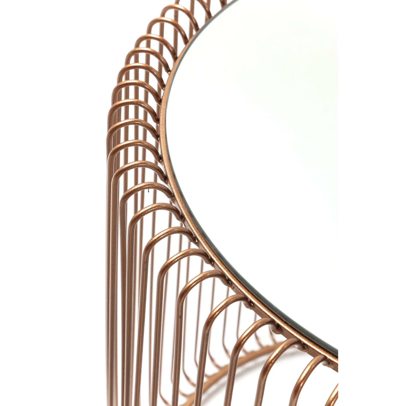 Стол приставной Wire Copper, Ø44 см (2 шт.) ракурс 4