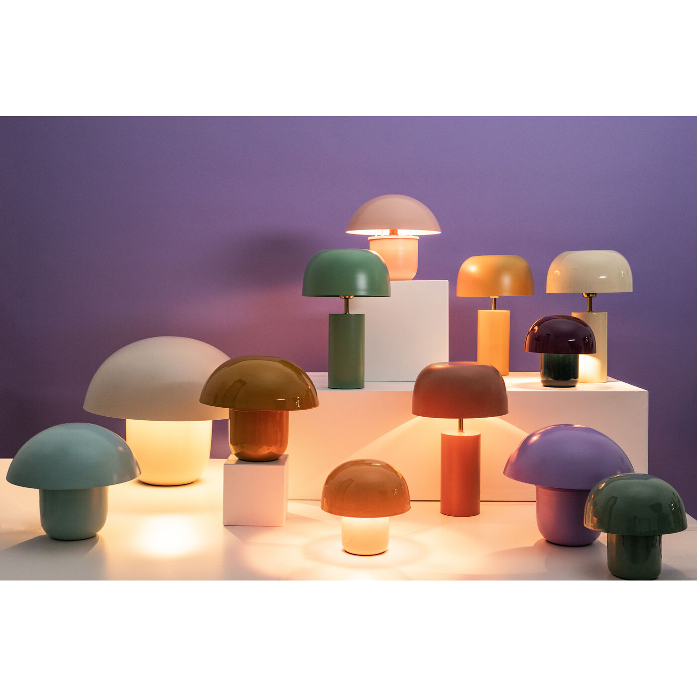 Светильник настольный Mushroom Duo Midnight ракурс 8