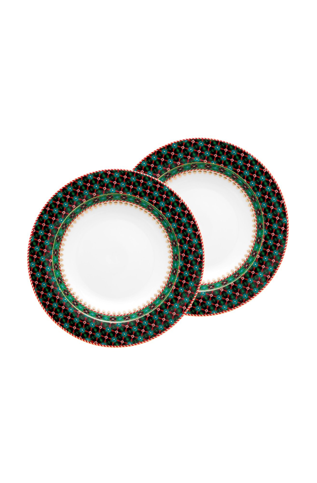 Набор тарелок глубоких (2 шт.) Clover Green ракурс 2