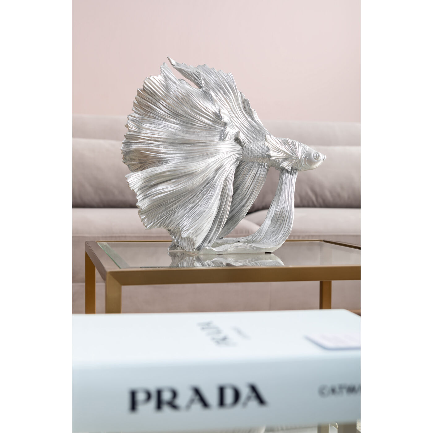 Фигура декоративная Betta Fish Silver Small ракурс 11