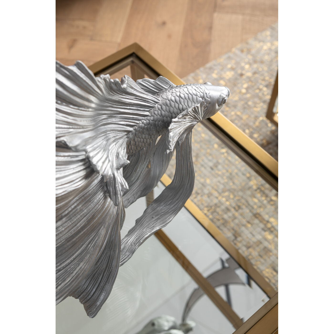 Фигура декоративная Betta Fish Silver Small ракурс 12