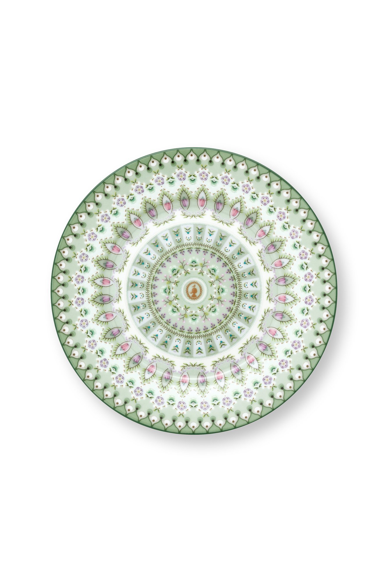 Блюдо для сладостей трехуровневое Lily&Lotus Light Green ракурс 5