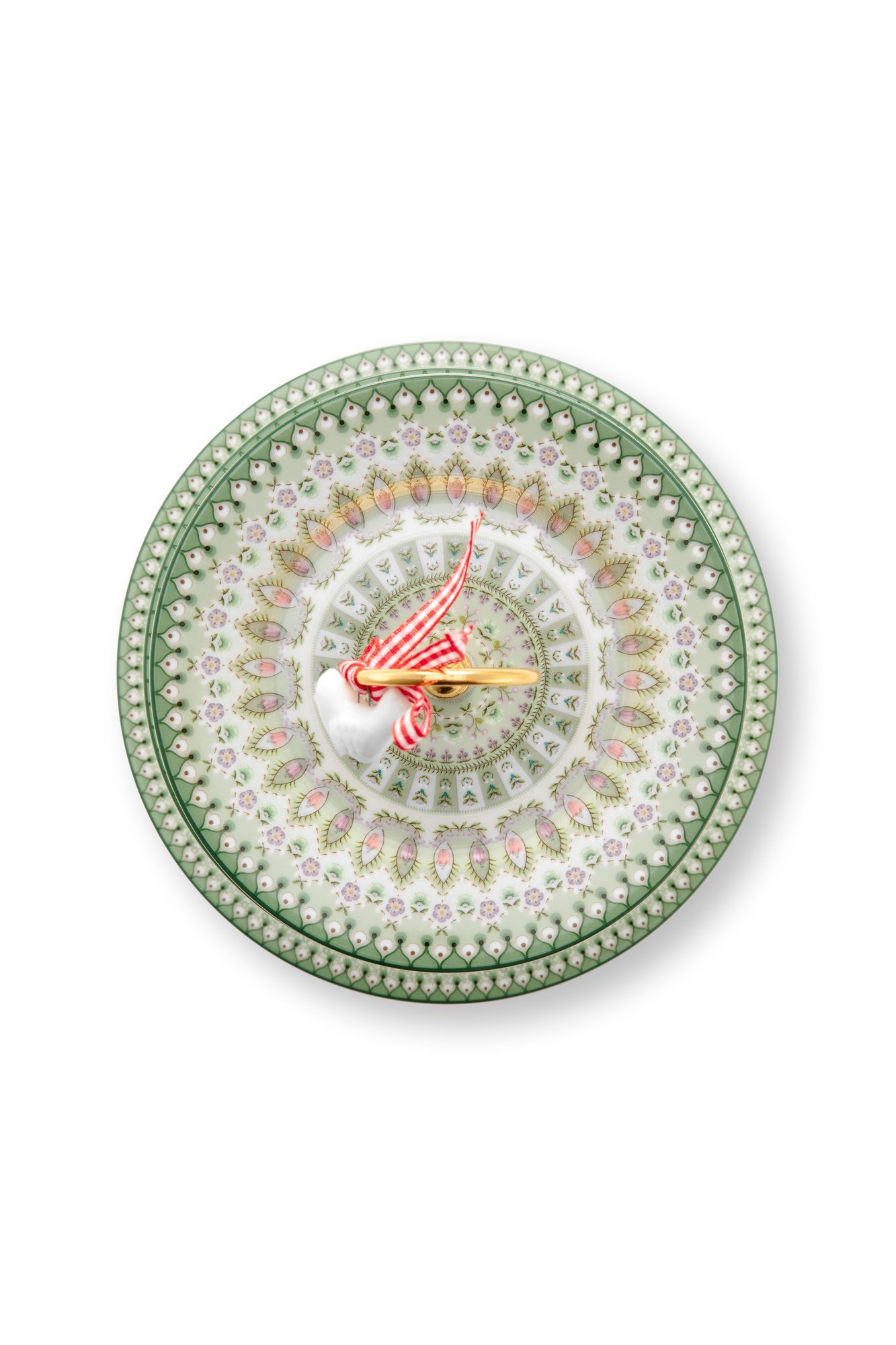 Блюдо для сладостей трехуровневое Lily&Lotus Light Green ракурс 4