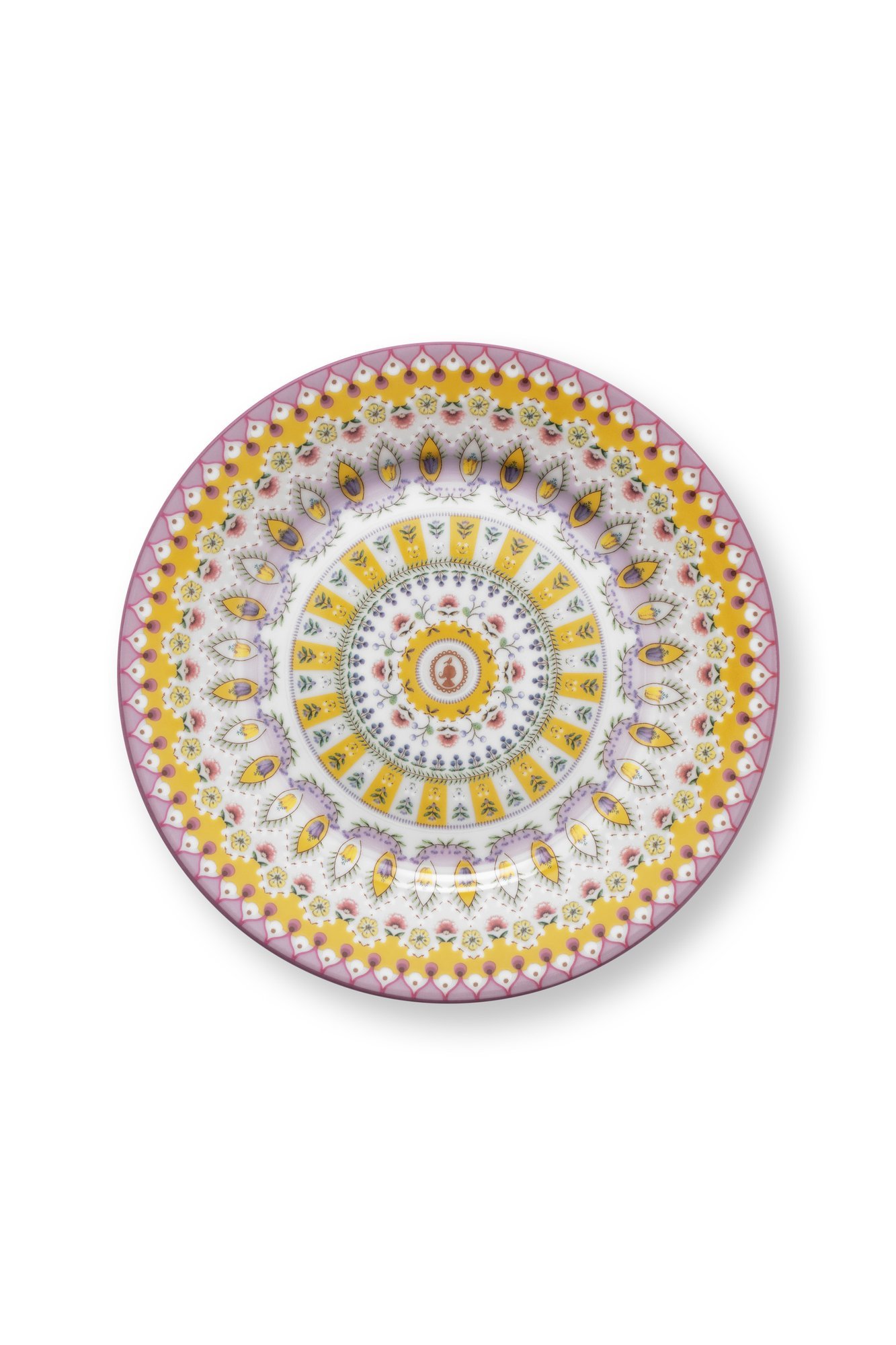 Блюдо для сладостей трехуровневое Lily&Lotus Yellow ракурс 5