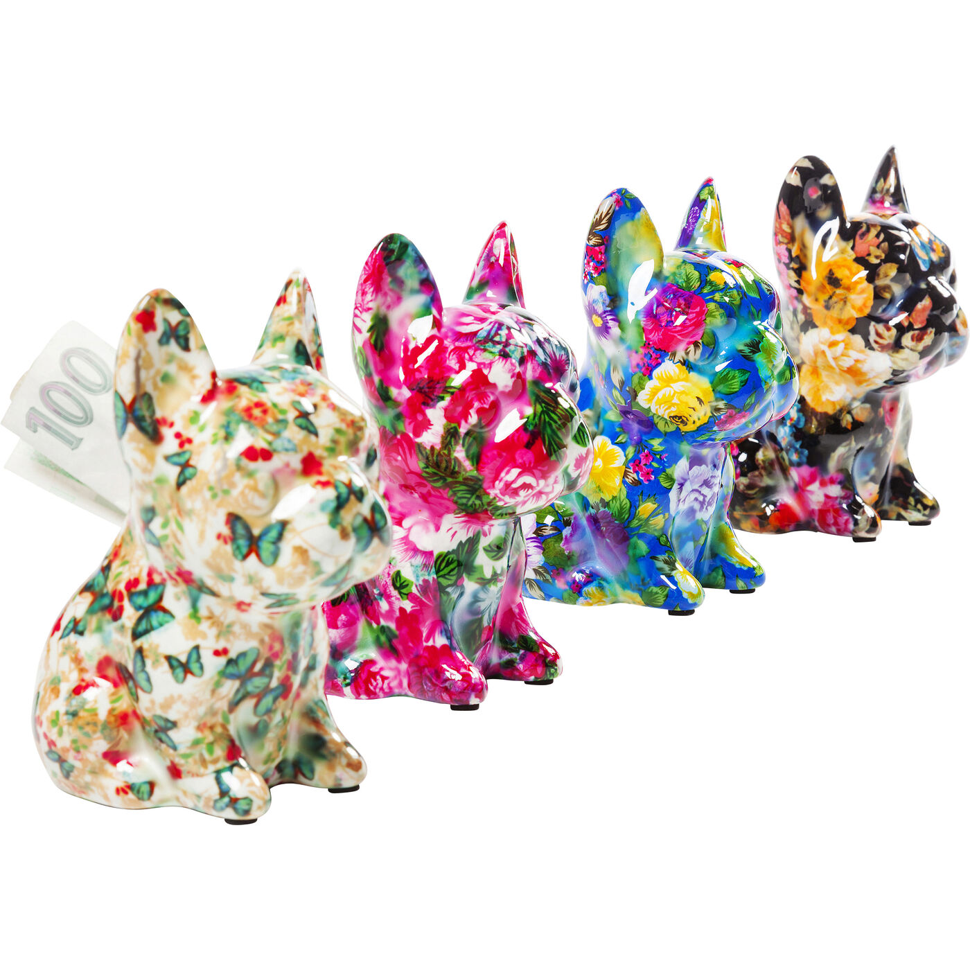 Копилка Dog Fiore (1 шт.), 12 см Kare, цвет в ассортименте ракурс 2