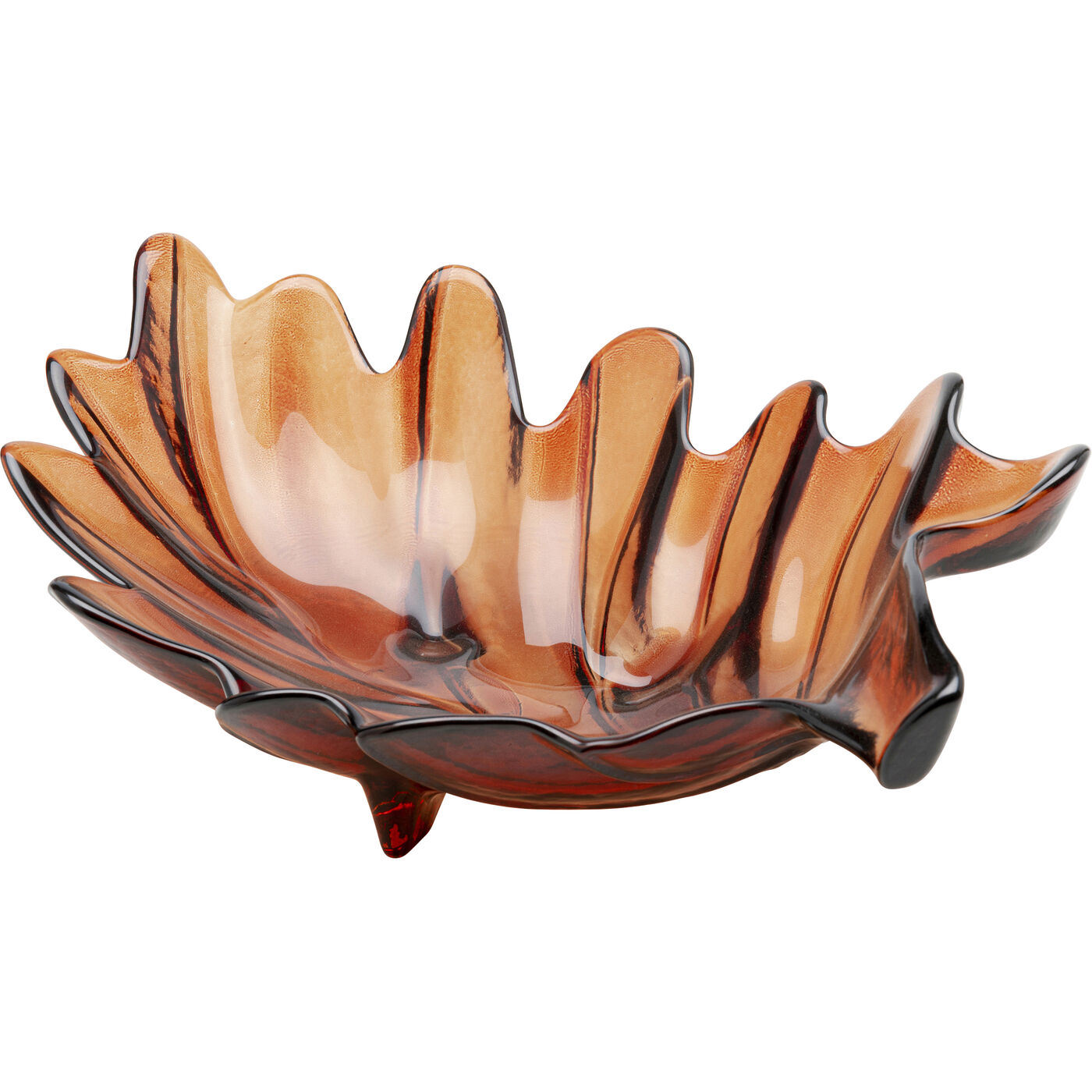 Миска декоративная Leaf Red ракурс 7