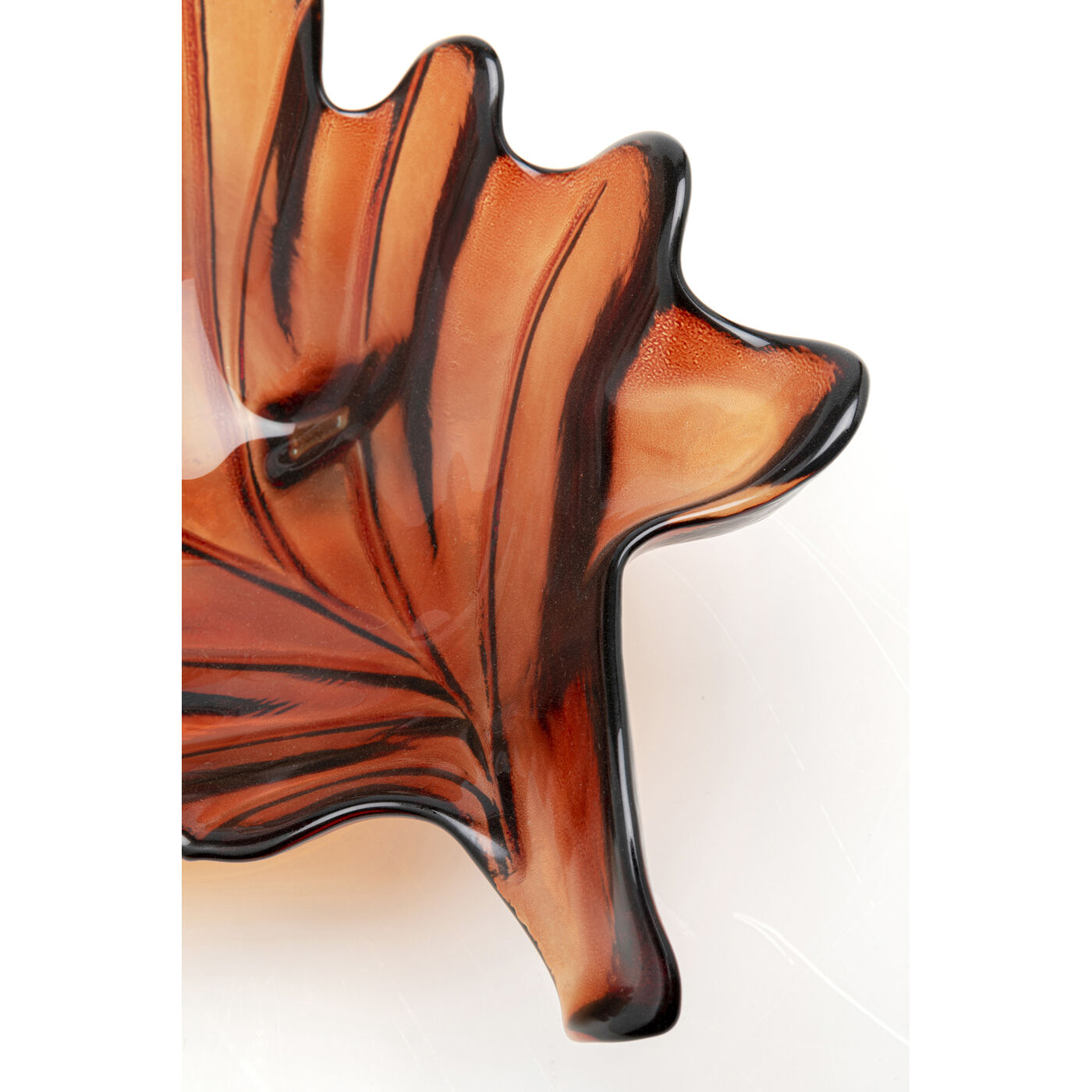 Миска декоративная Leaf Red ракурс 5