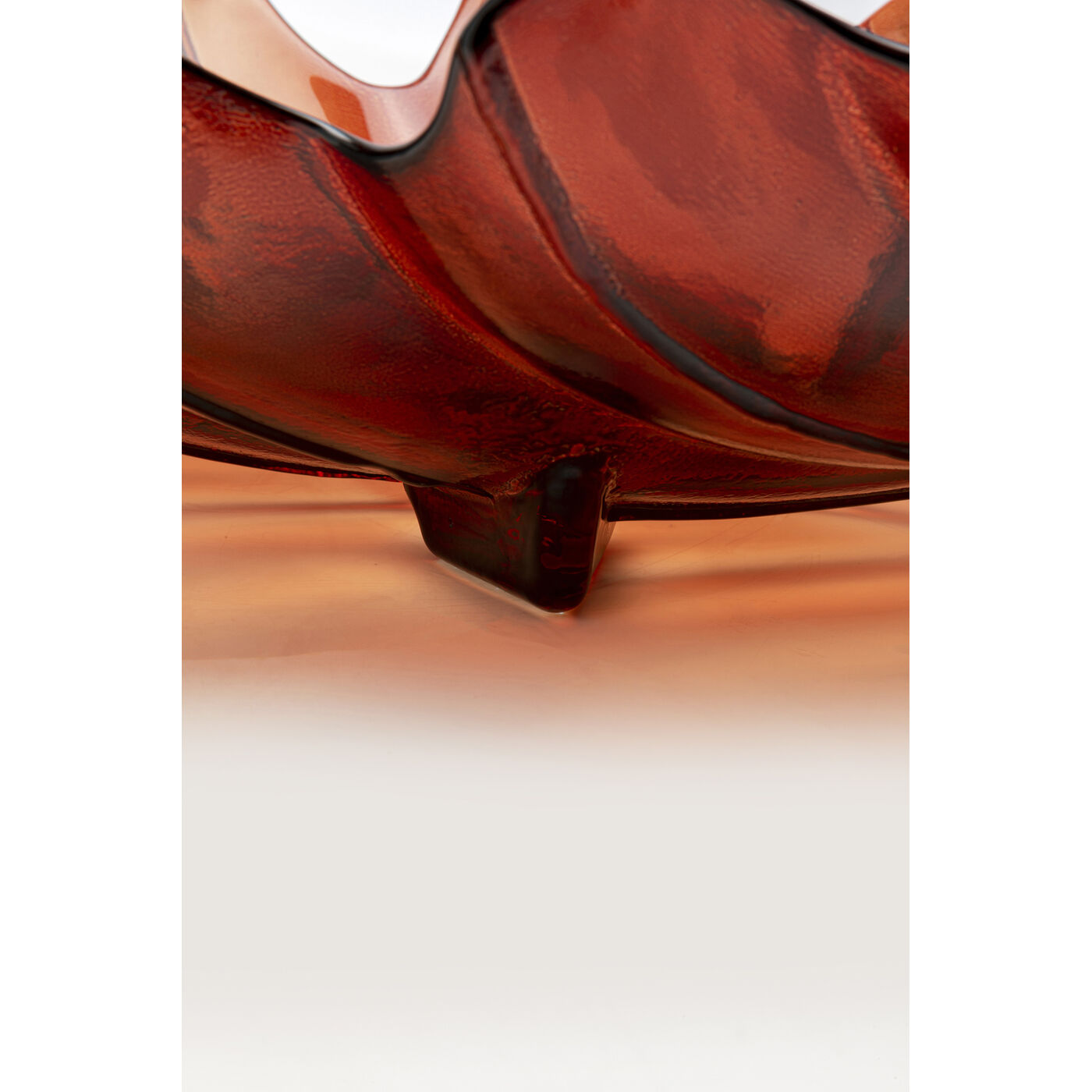 Миска декоративная Leaf Red ракурс 4