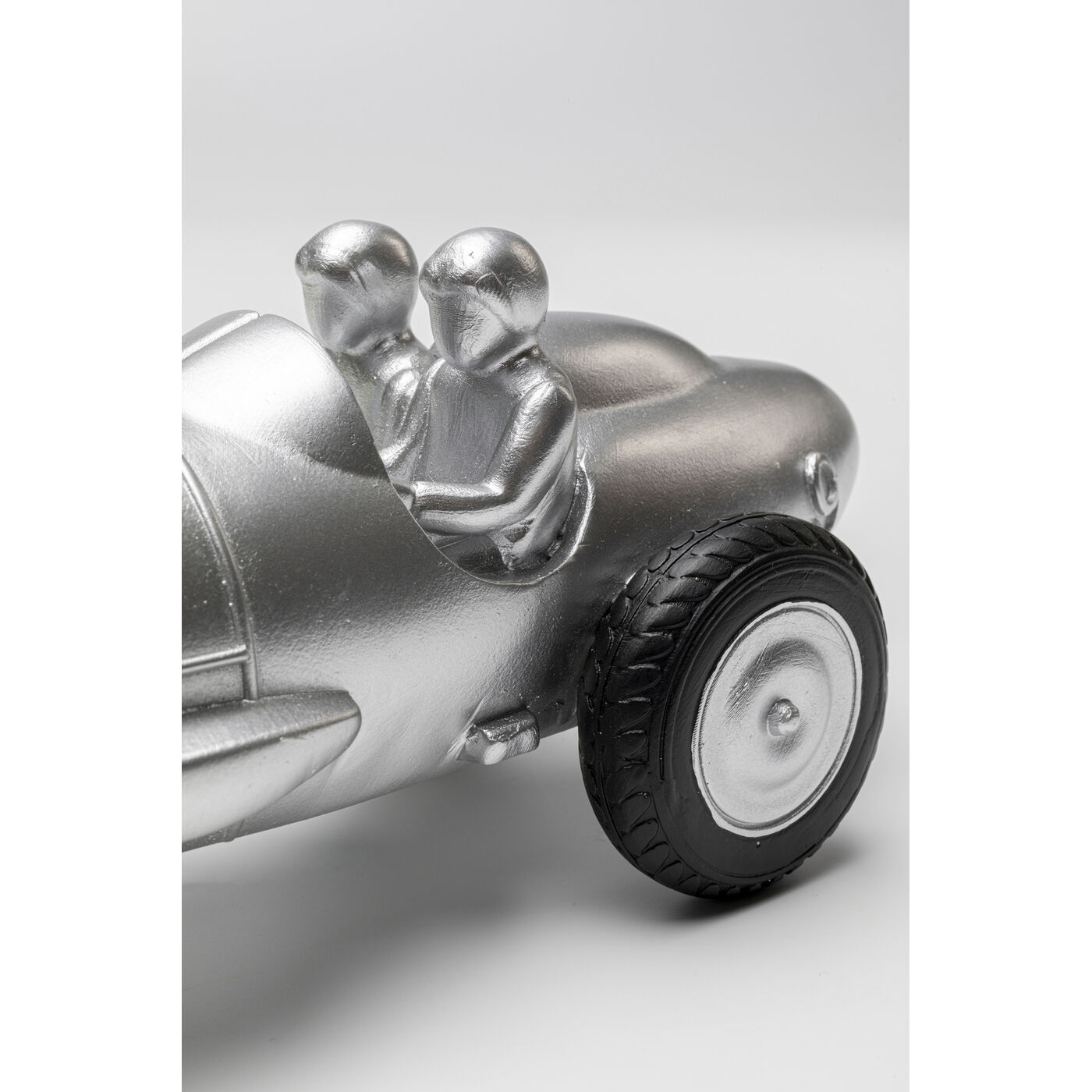 Объект декоративный Racing Car Silver, 9 см