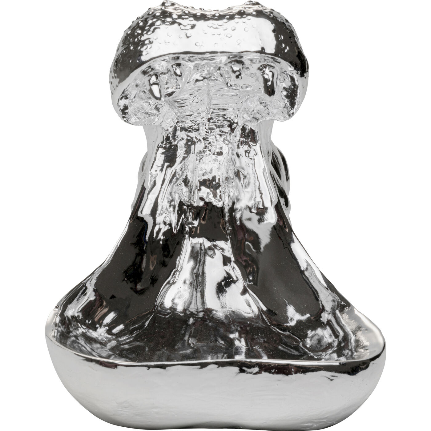 Фигура декоративная Hungry Hippo, 17 см Silver ракурс 6