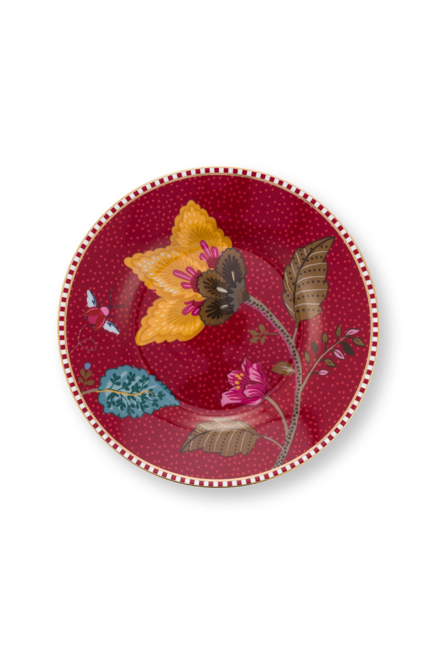 Набор блюдец (2 шт.) Blooming Tales Fantasy Dark Red ракурс 3