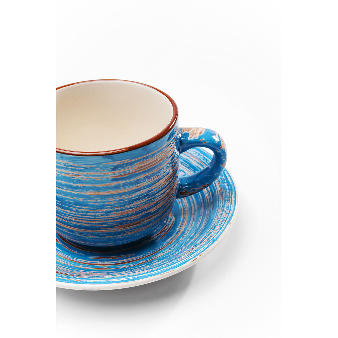 Чашка кофейная Swirl Blue (2 шт.) ракурс 2