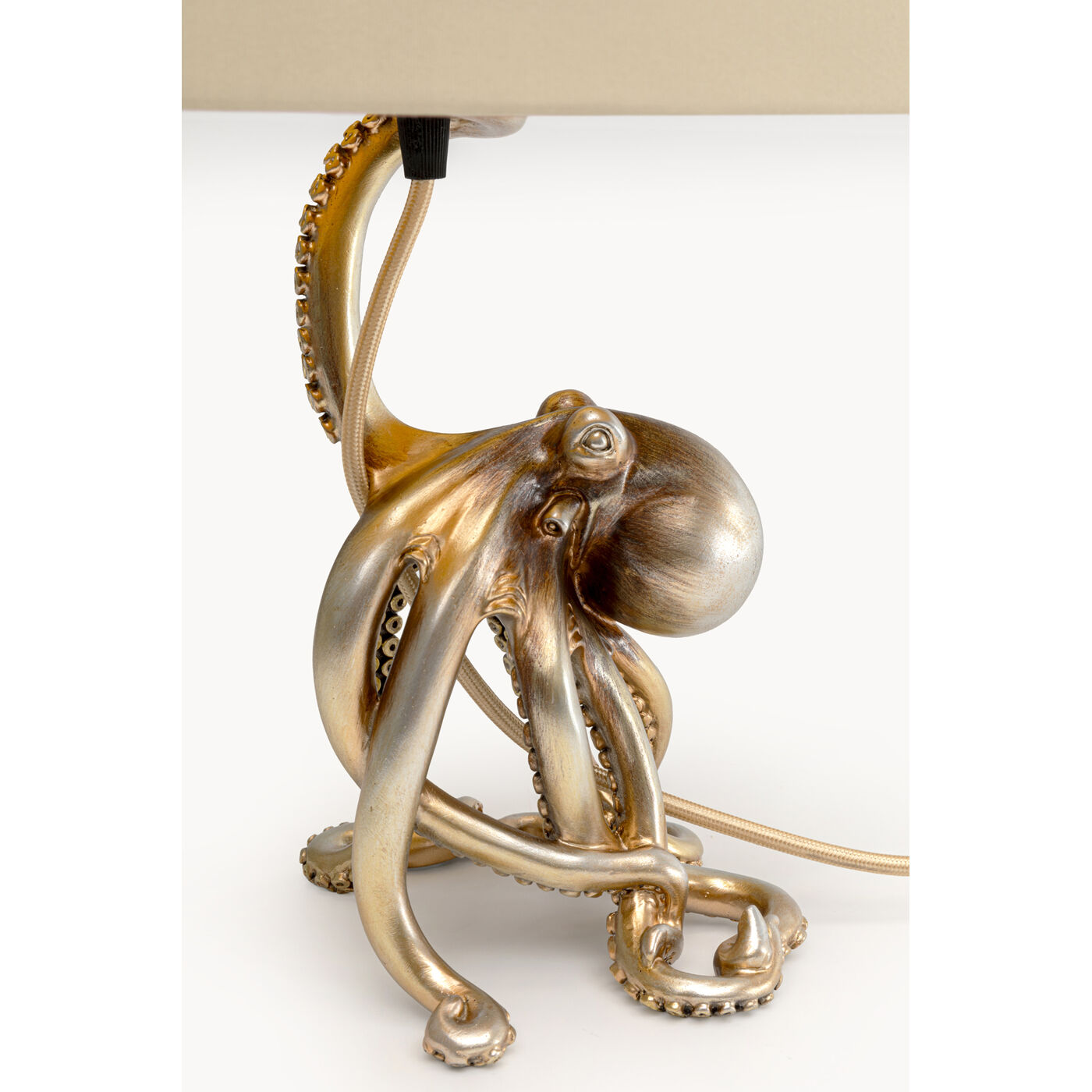 Светильник настольный Золотой осьминог Octopus Gold, 44 см