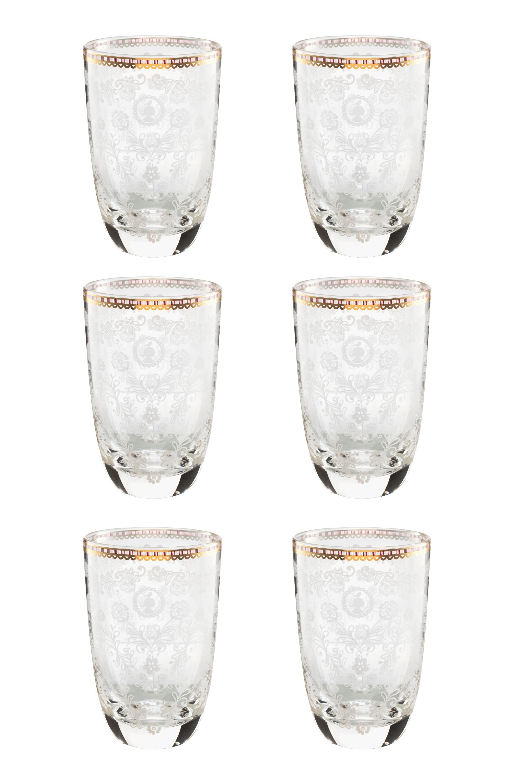 Набор из стаканов для воды (6 шт.) Floral Longdrink Glass ракурс 2