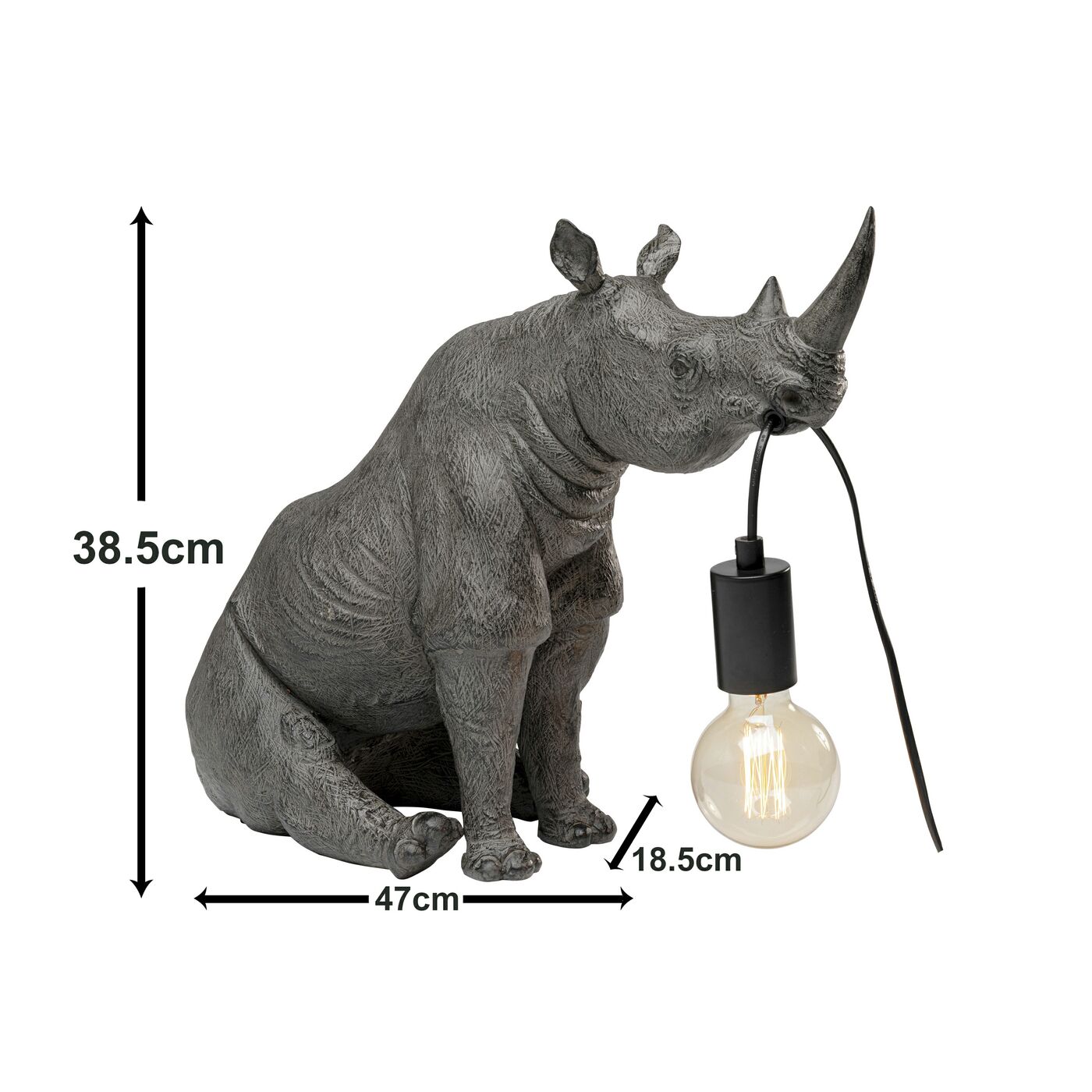 Светильник настольный Sitting Rhino ракурс 4