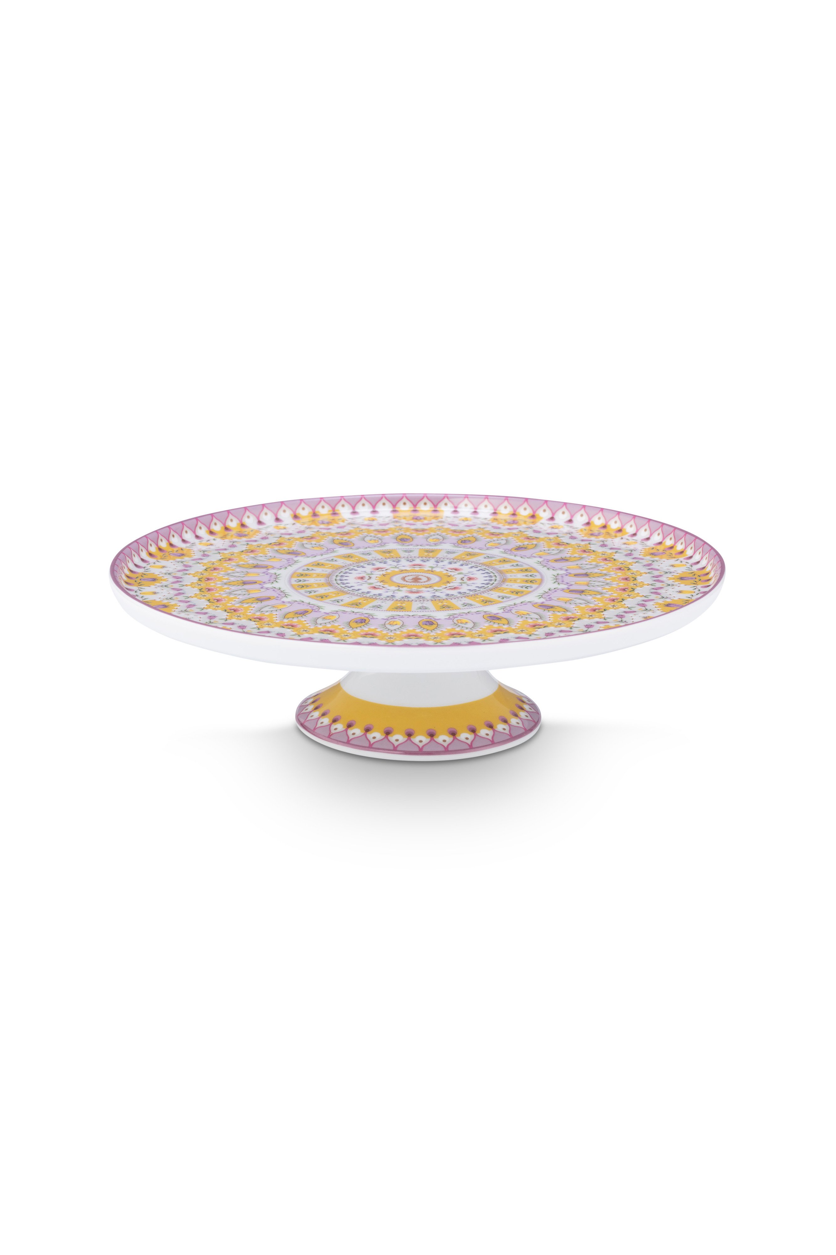 Блюдо для торта на ножке Lily&Lotus Moon Delight Yellow ракурс 2