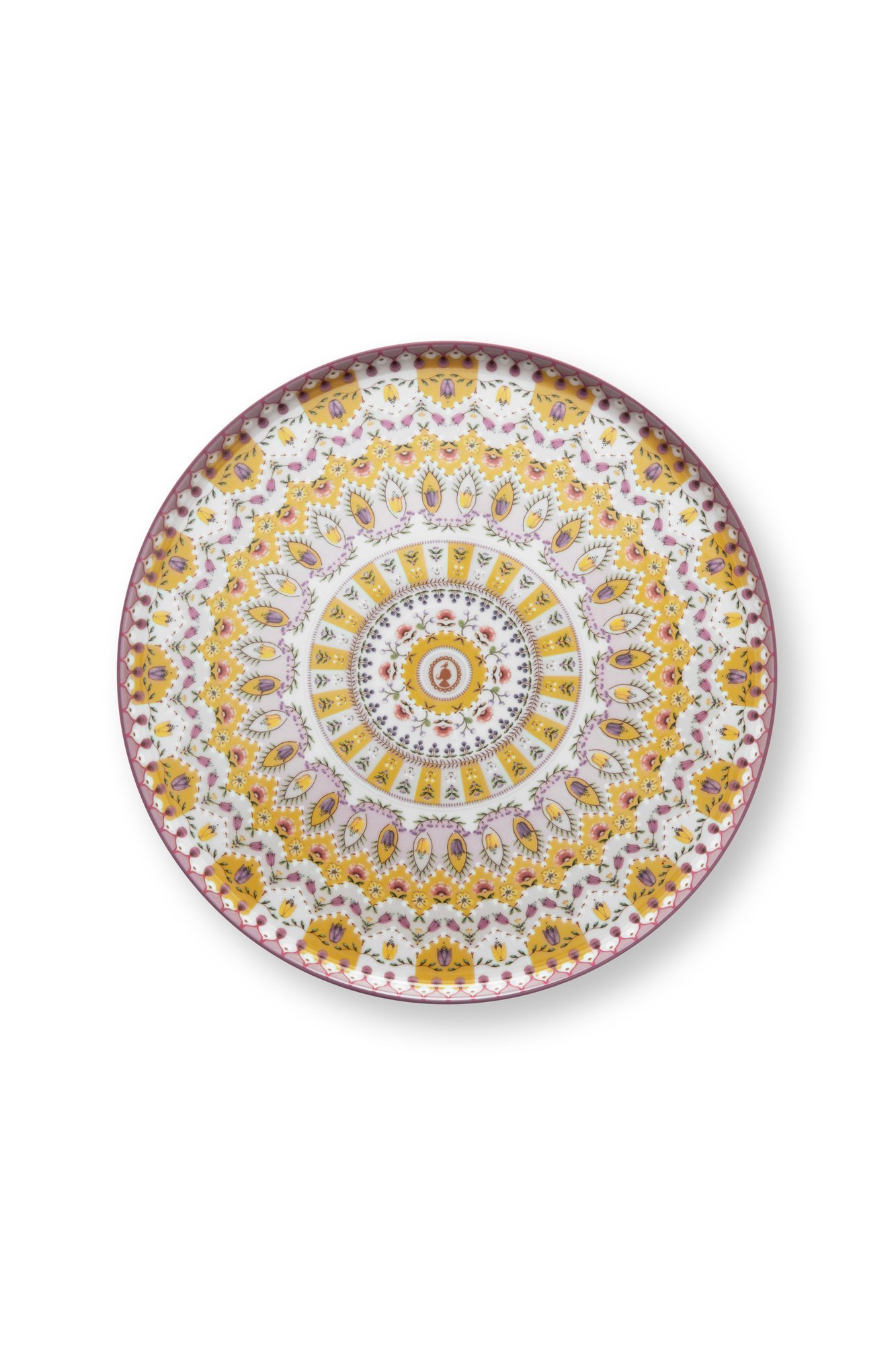 Блюдо для торта на ножке Lily&Lotus Moon Delight Yellow ракурс 3