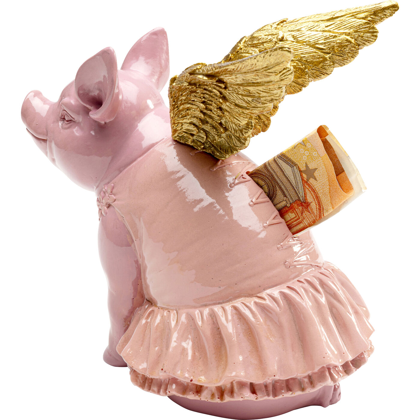 Копилка Flying Pig Pink ракурс 6