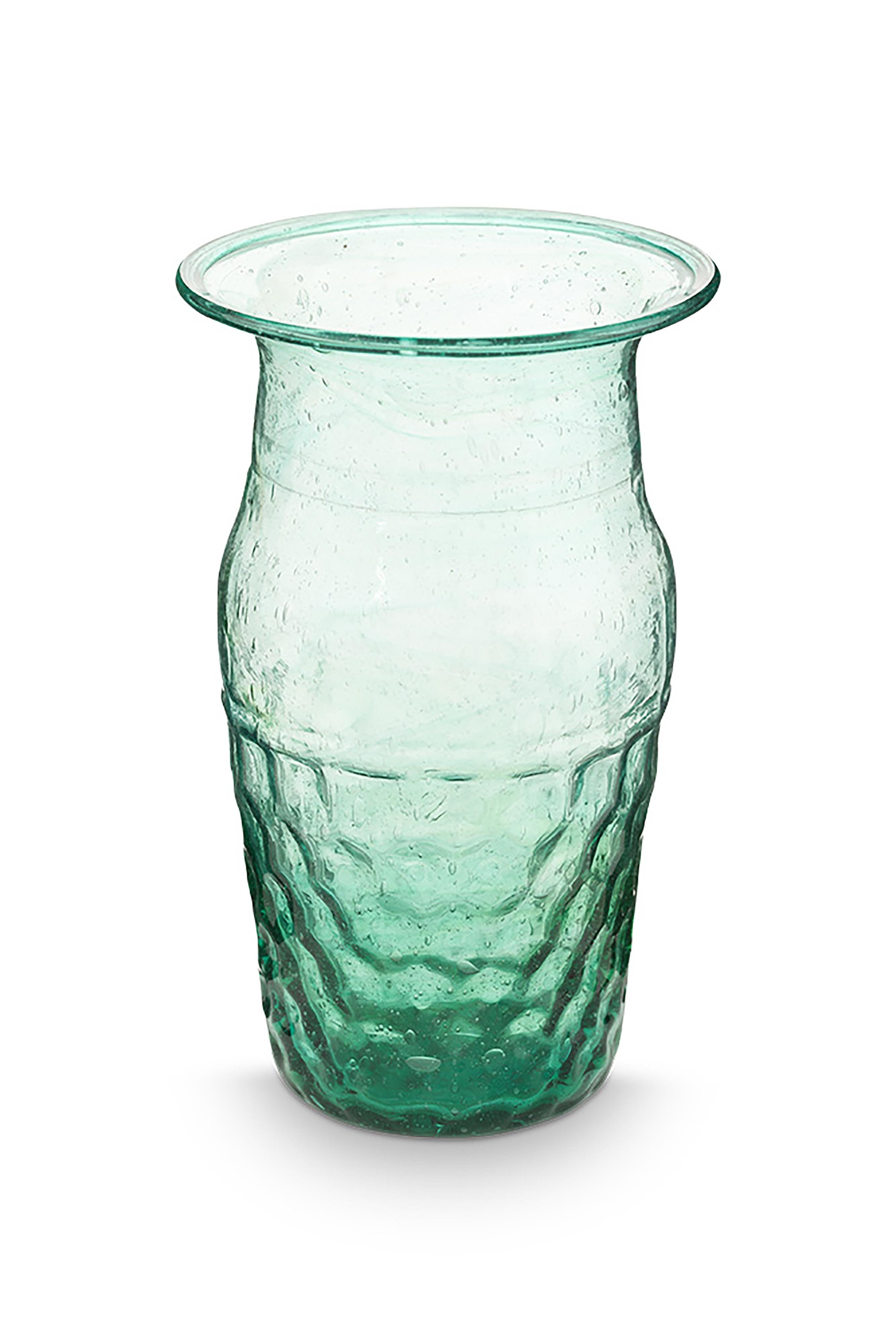 Набор ваз маленьких (3 шт.) Glass Blue-Green, Ø7х14 см, Ø8х14 см ракурс 6