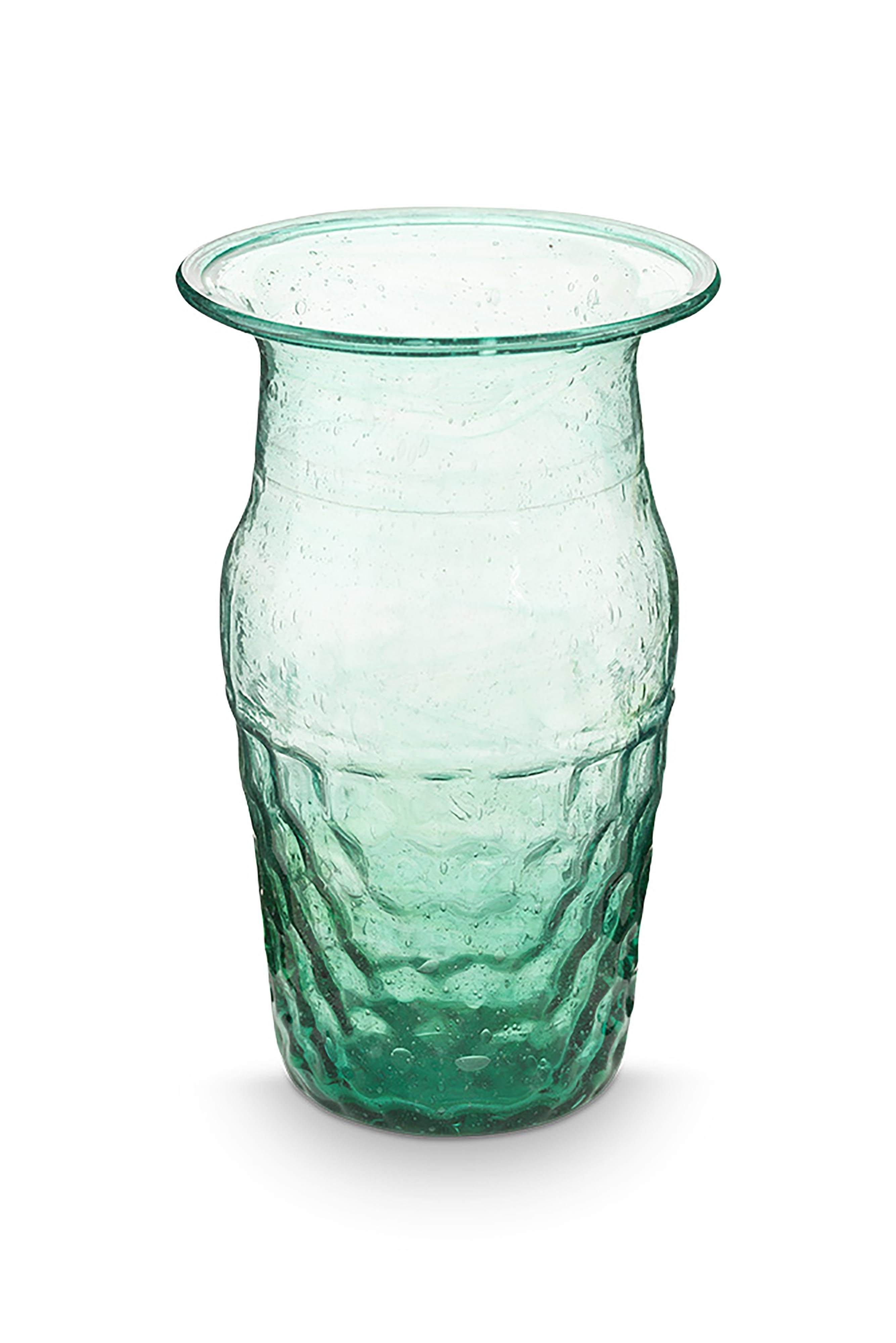 Набор ваз маленьких (3 шт.) Glass Blue-Green, Ø7х14 см, Ø8х14 см ракурс 7