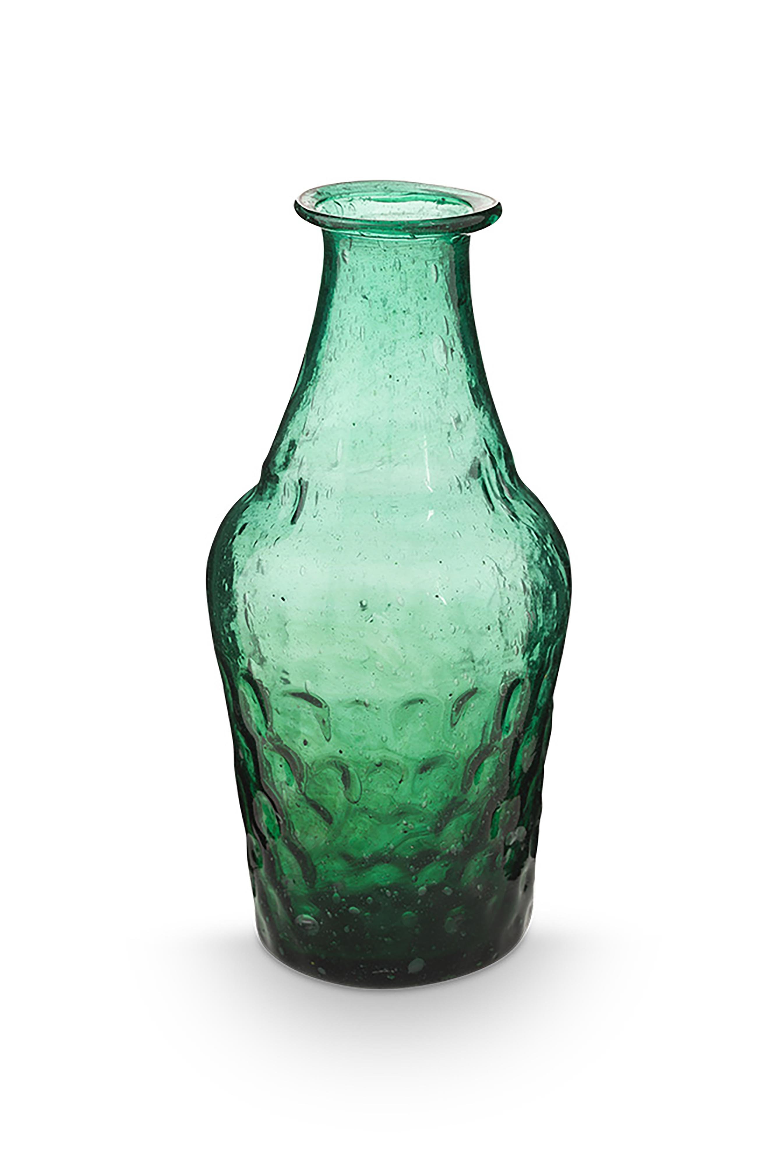 Набор ваз маленьких (3 шт.) Glass Blue-Green, Ø7х14 см, Ø8х14 см ракурс 10