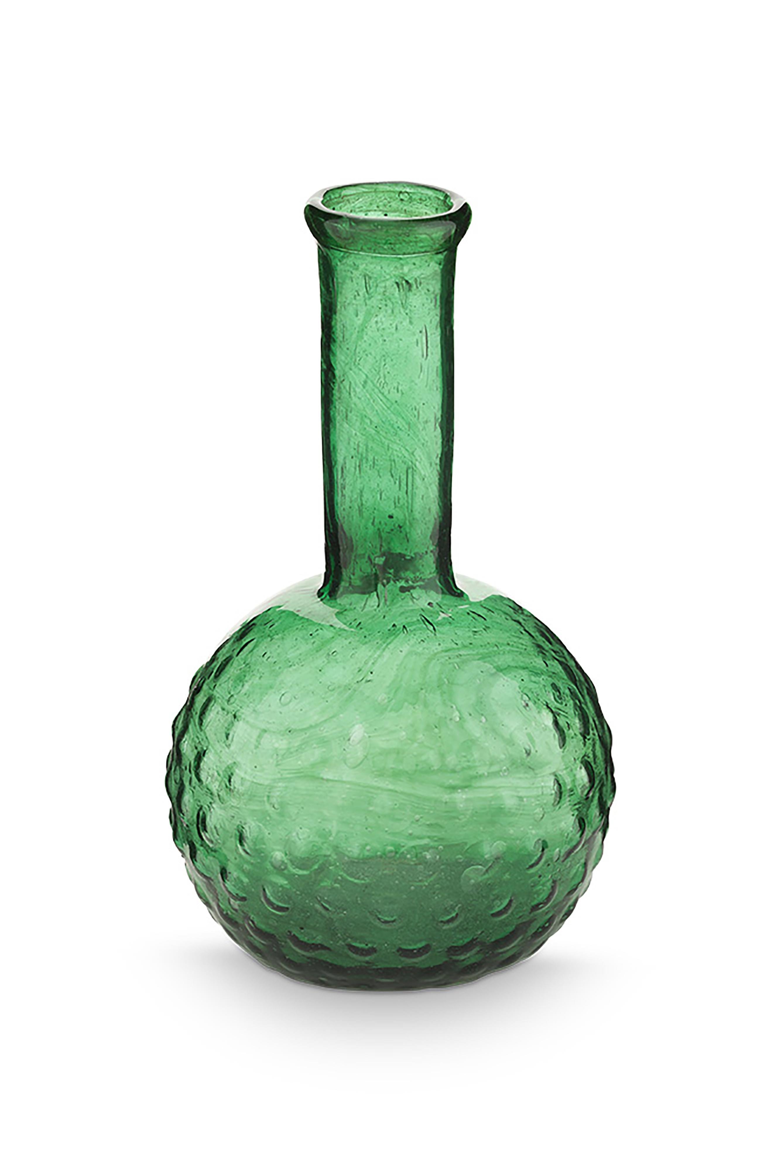 Набор ваз маленьких (3 шт.) Glass Soft Green, Ø8х13 см, Ø7х13 см ракурс 6