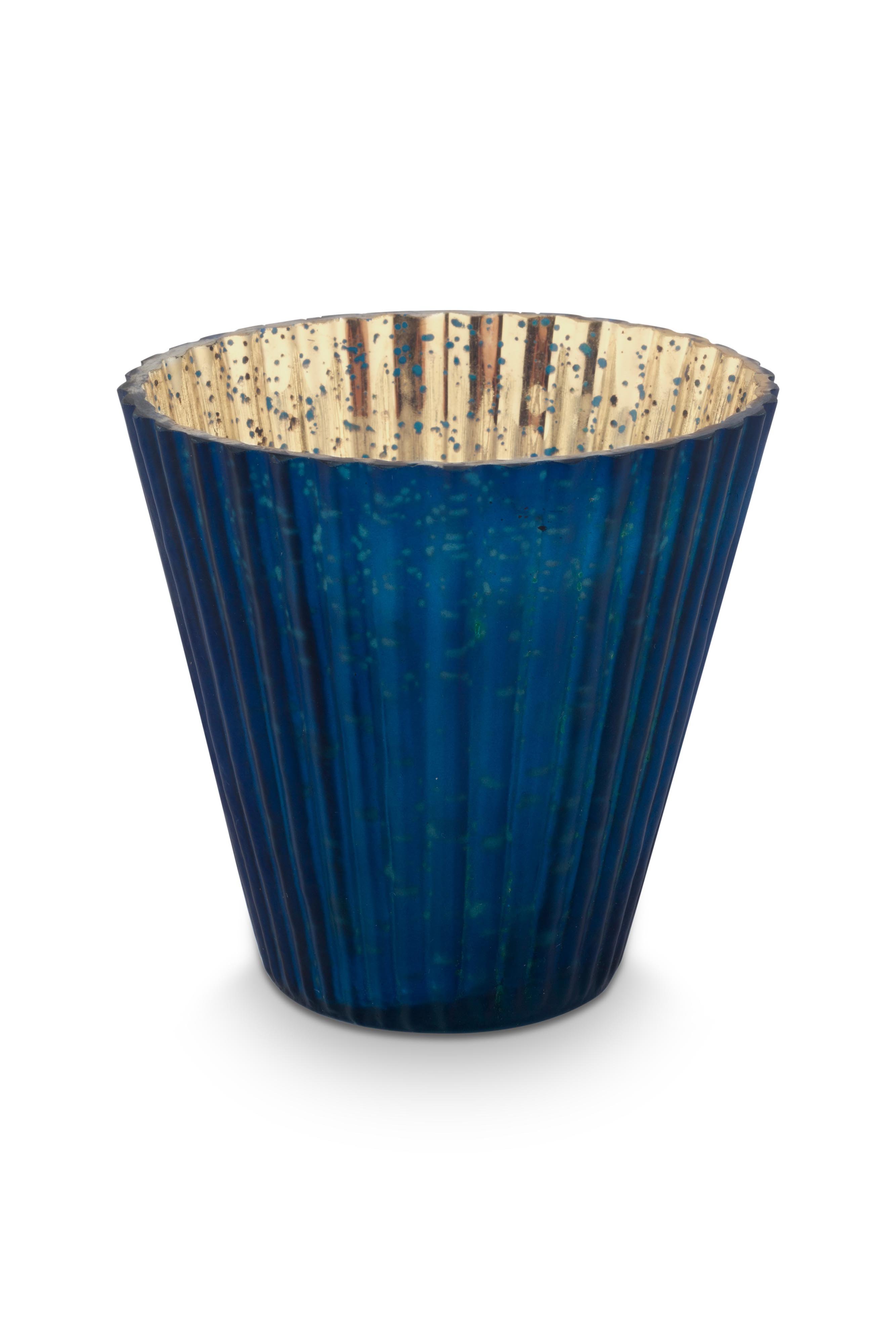 Набор (3 шт.) подсвечников средних Glass Blue ракурс 5