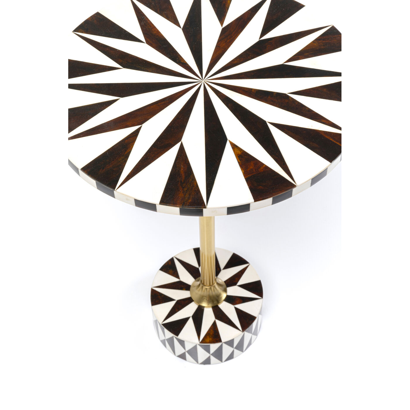 Стол приставной Domero Star Brown White ракурс 4