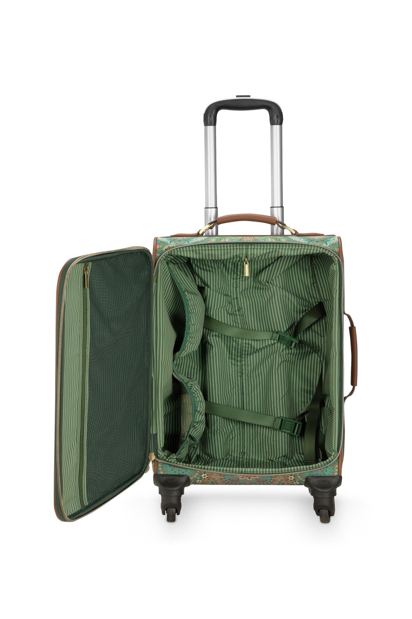 Чемодан маленький Tosca Jabali Green, 24 л ракурс 6