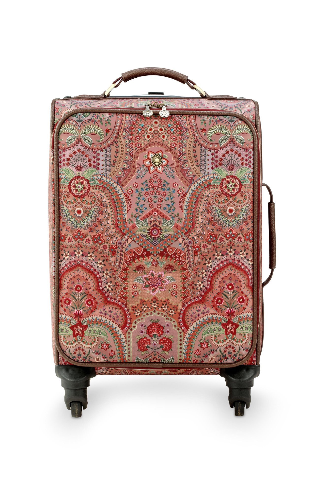 Чемодан маленький Tosca Jabali Red, 24 л ракурс 2