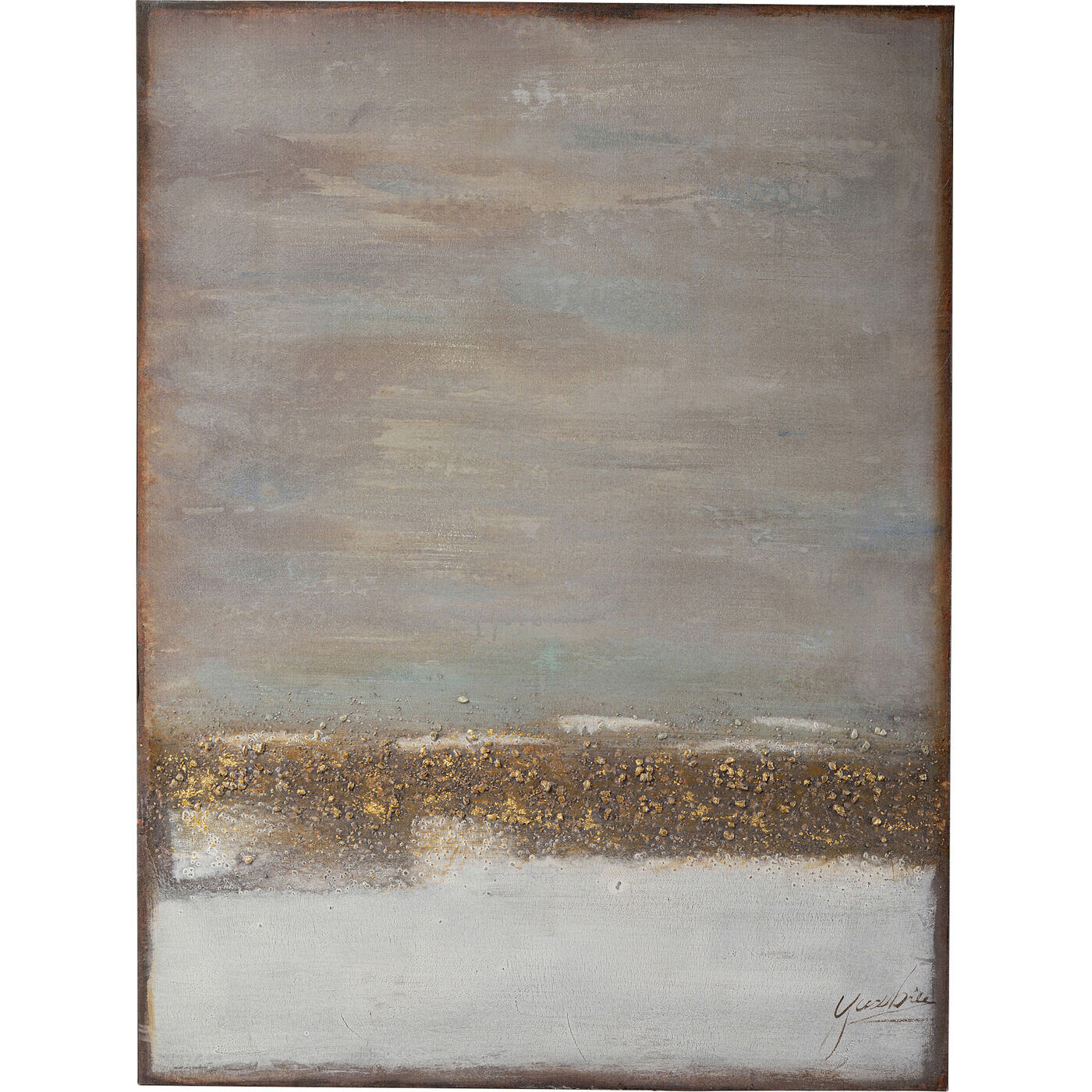 Картина на холсте Abstract Horizon Горизонт, 55x75 см