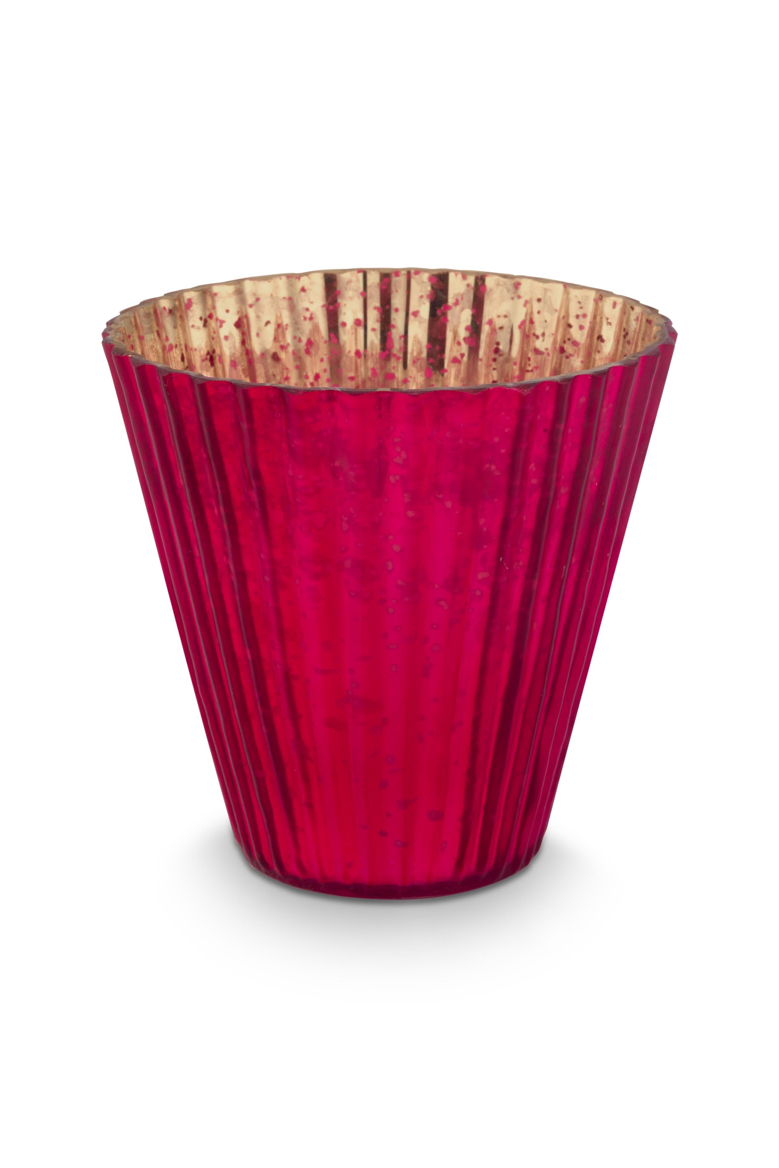 Набор (3 шт.) подсвечников средних Glass Red ракурс 5