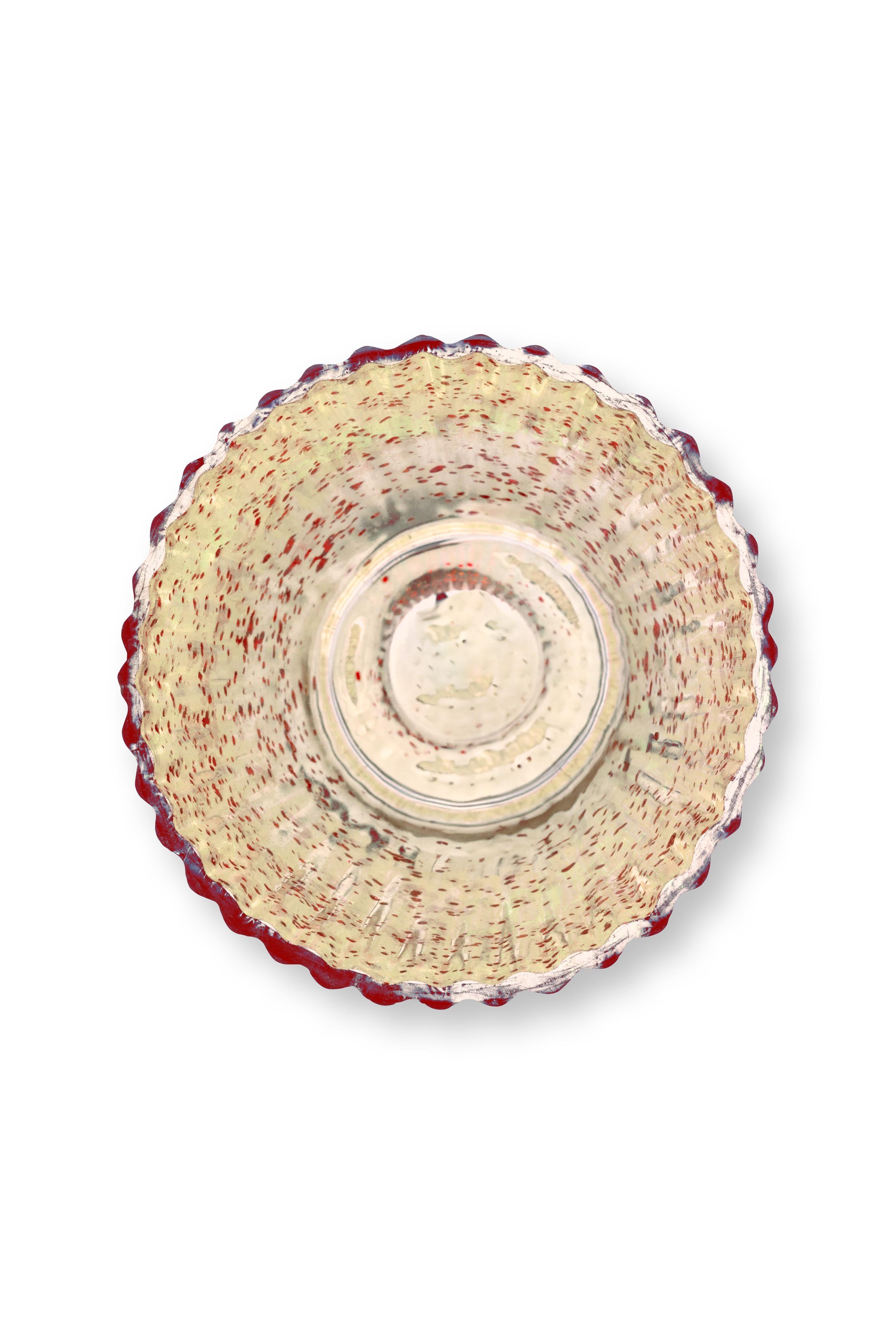 Набор (3 шт.) подсвечников средних Glass Red ракурс 10