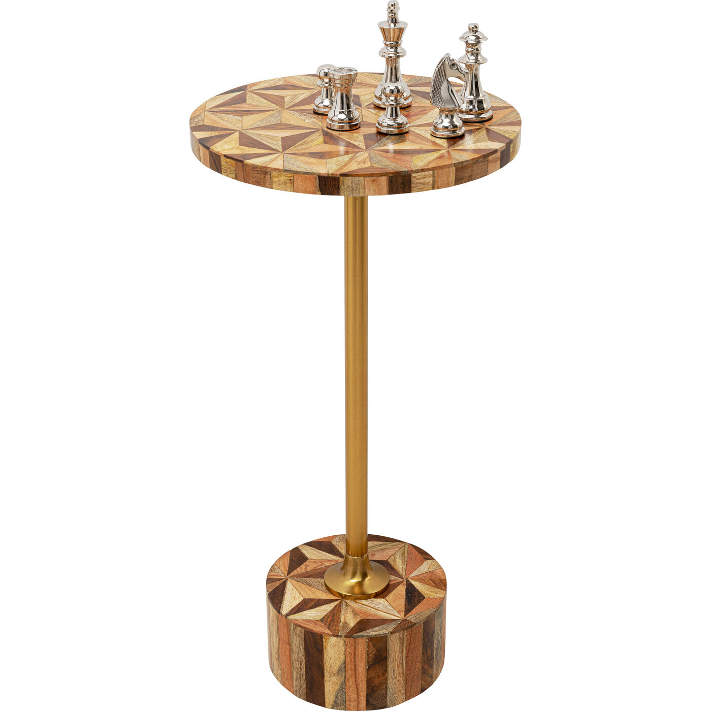 Стол приставной Domero Geo Brass ракурс 6