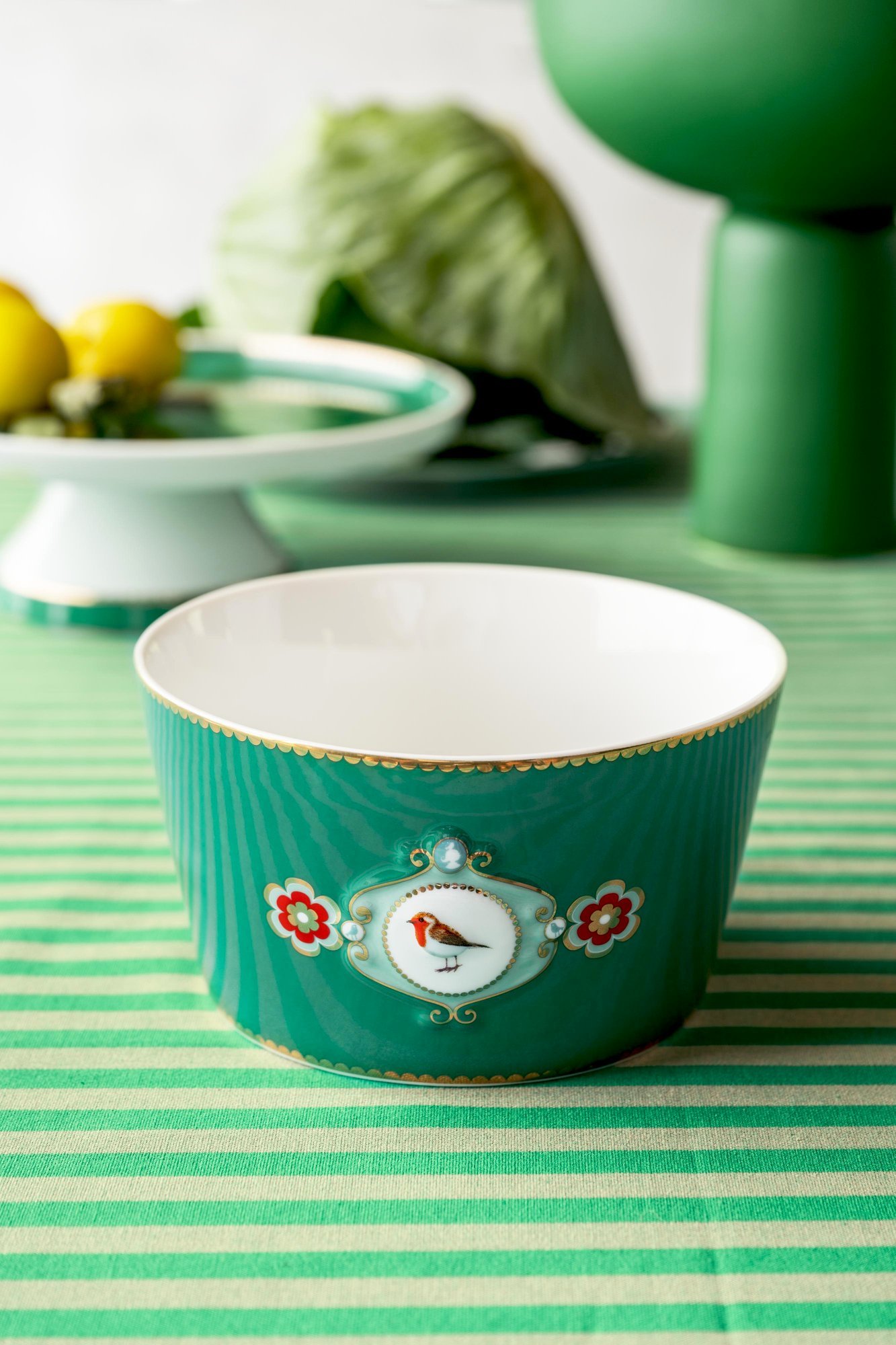 Набор пиал (2 шт. по Ø15 см) Love Birds Medallion Emerald