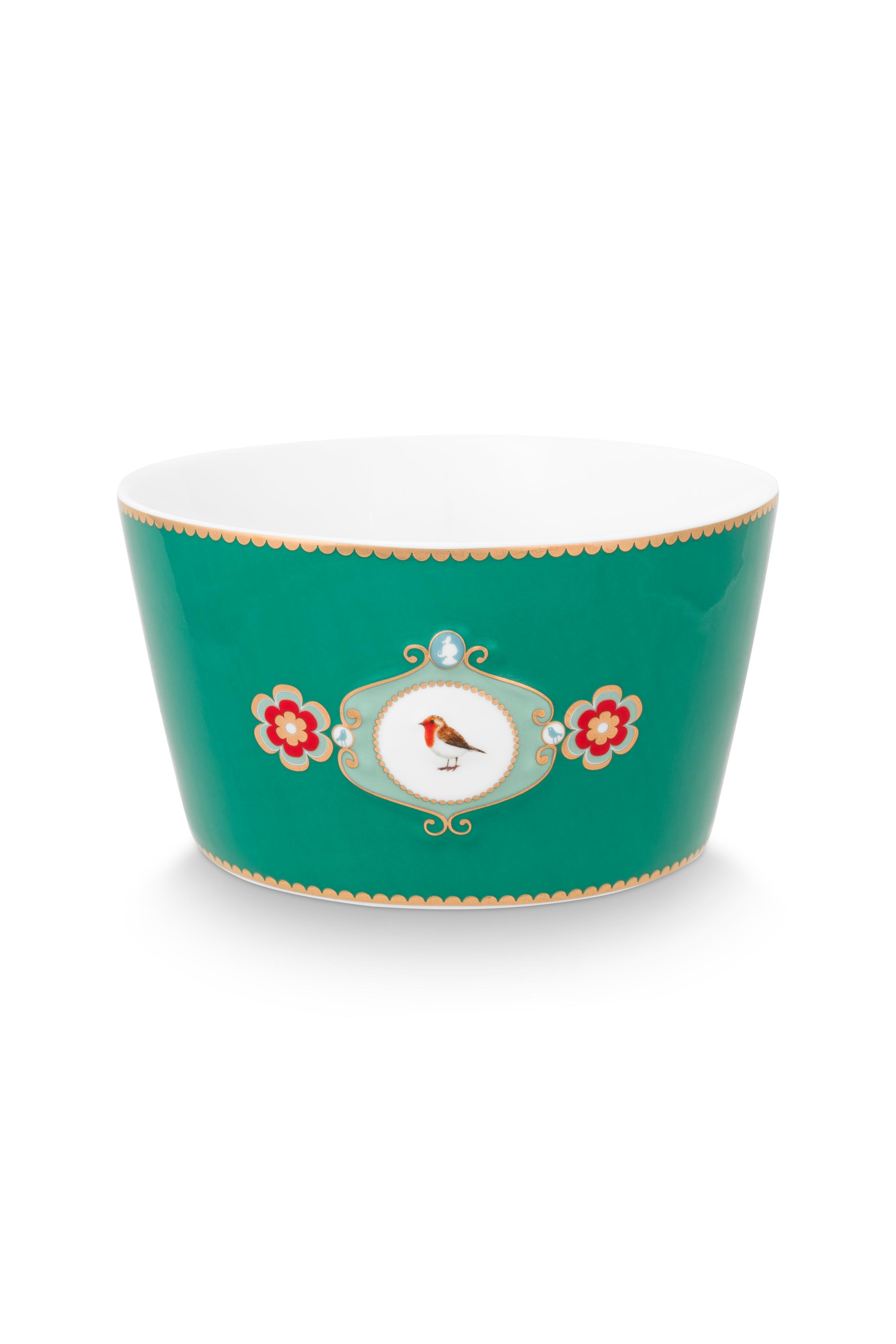 Набор пиал (2 шт. по Ø15 см) Love Birds Medallion Emerald ракурс 3