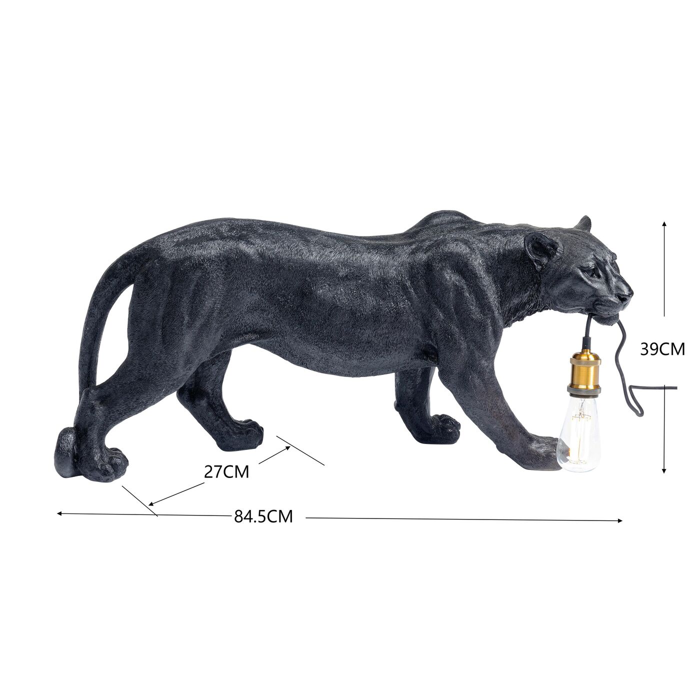 Светильник напольный Пантера Animal Bagheera ракурс 5