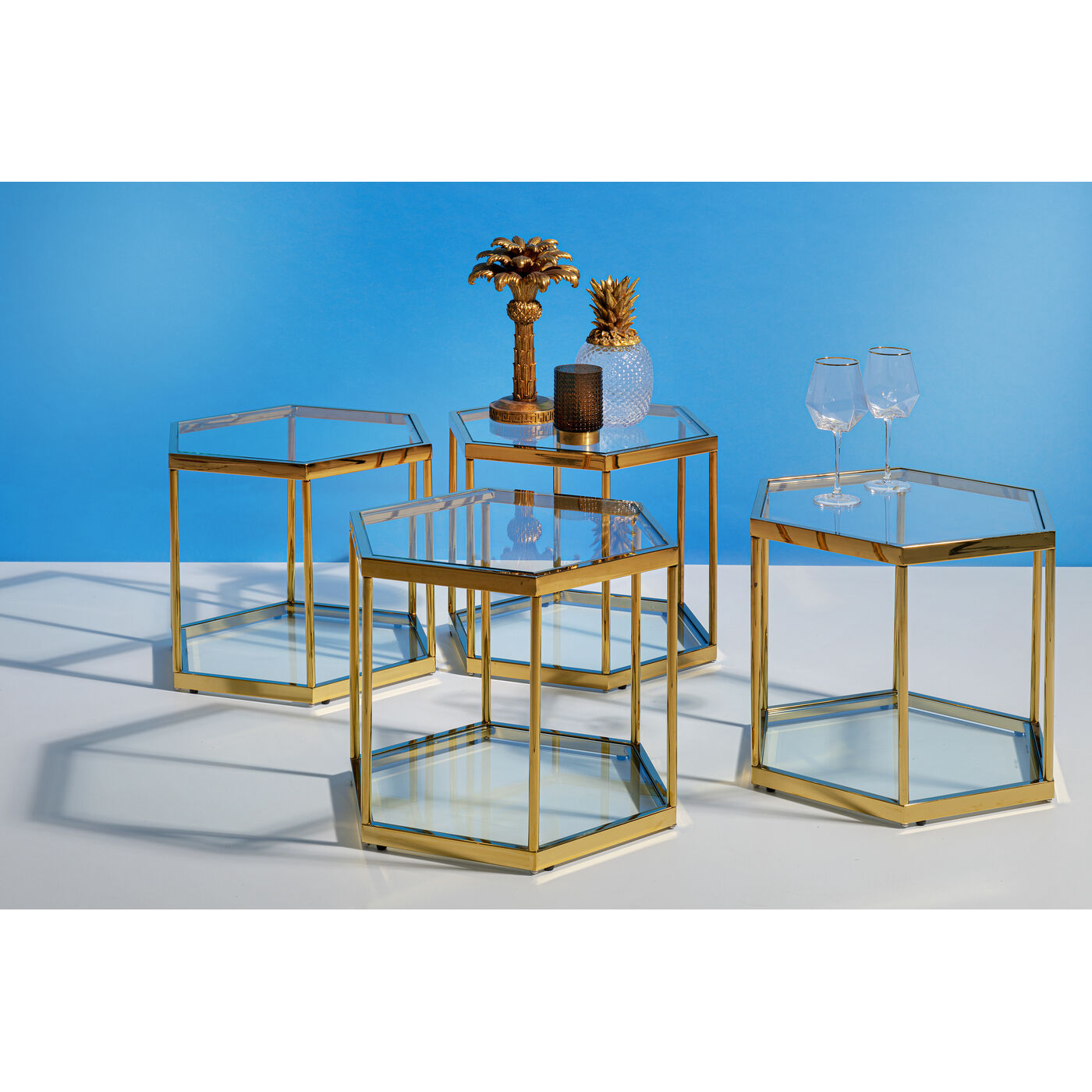 Бокал для вина Diamond Gold Rim ракурс 4