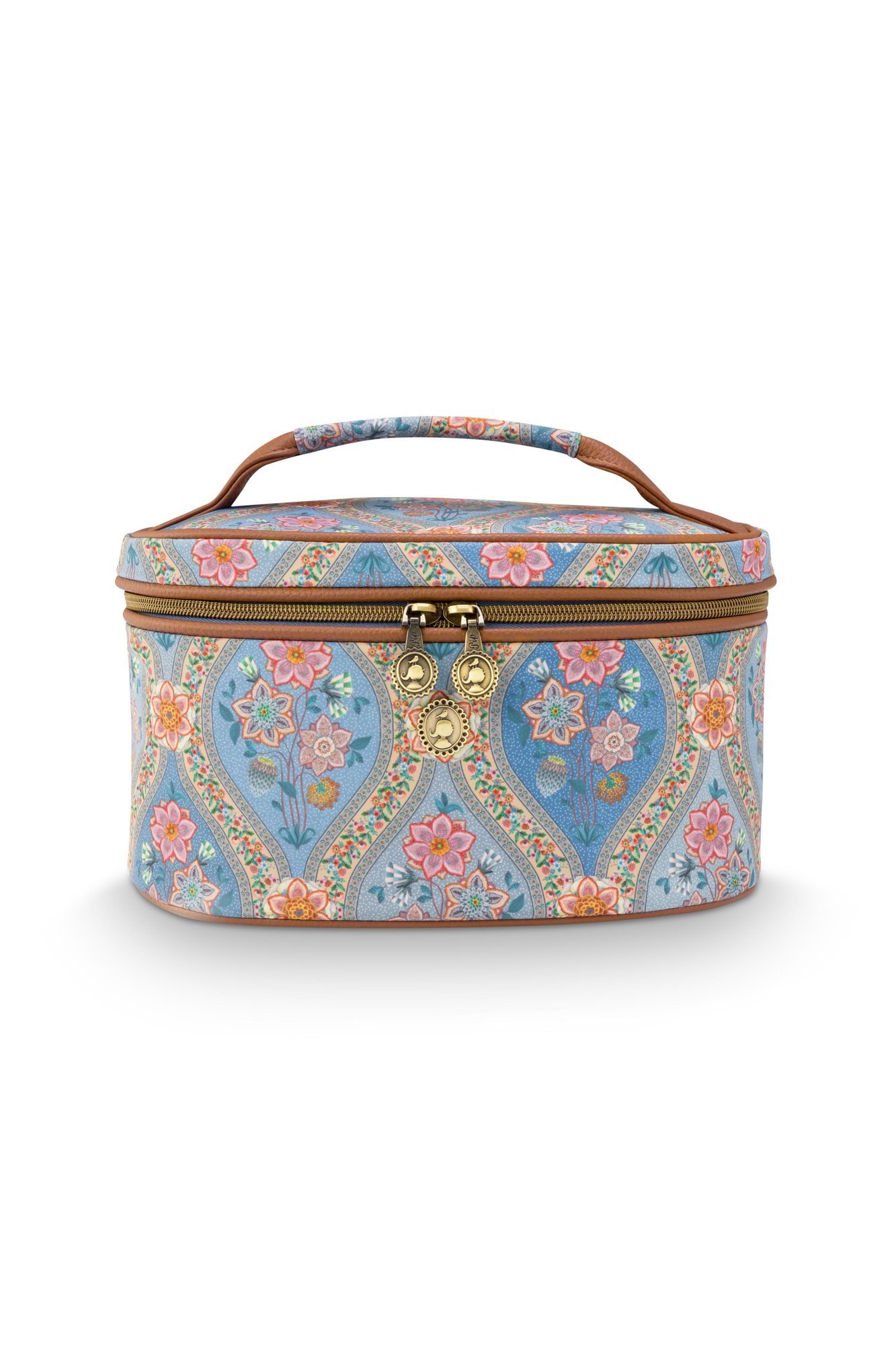 Косметичка бьюти-кейс Cleo Ornamento Blue, 5 л ракурс 2