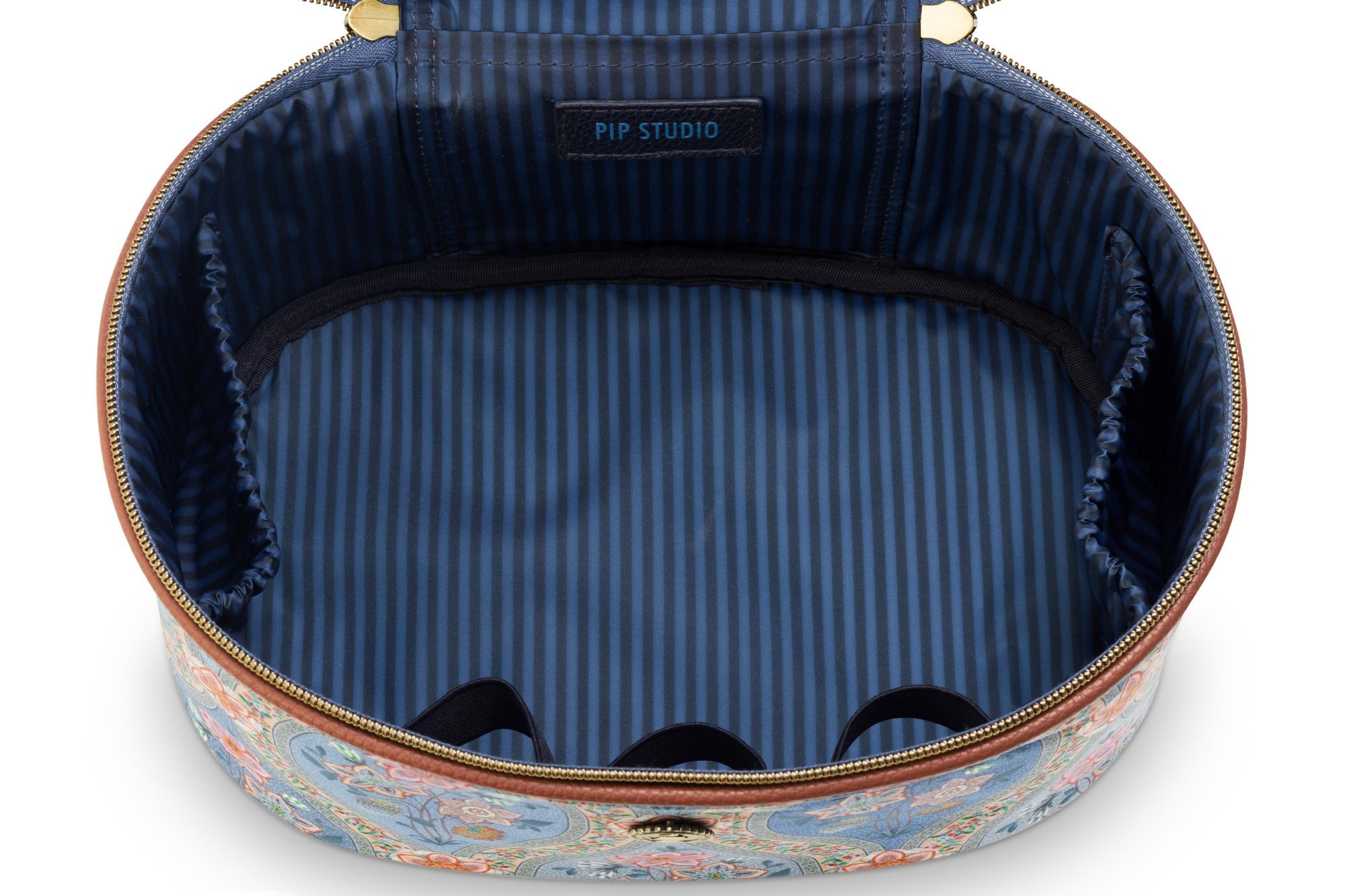 Косметичка бьюти-кейс Cleo Ornamento Blue, 5 л, 26х16х16 см