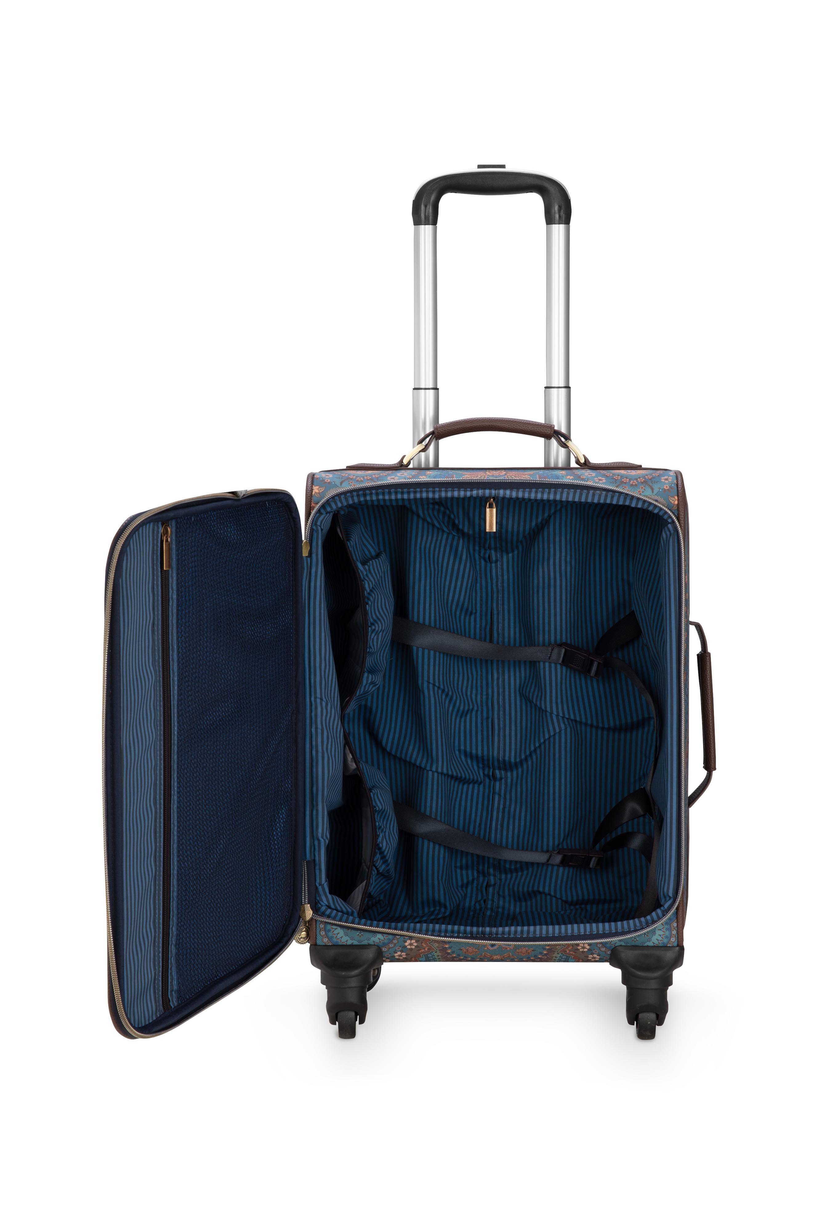 Чемодан маленький Tosca Jabali Blue, 24 л ракурс 6