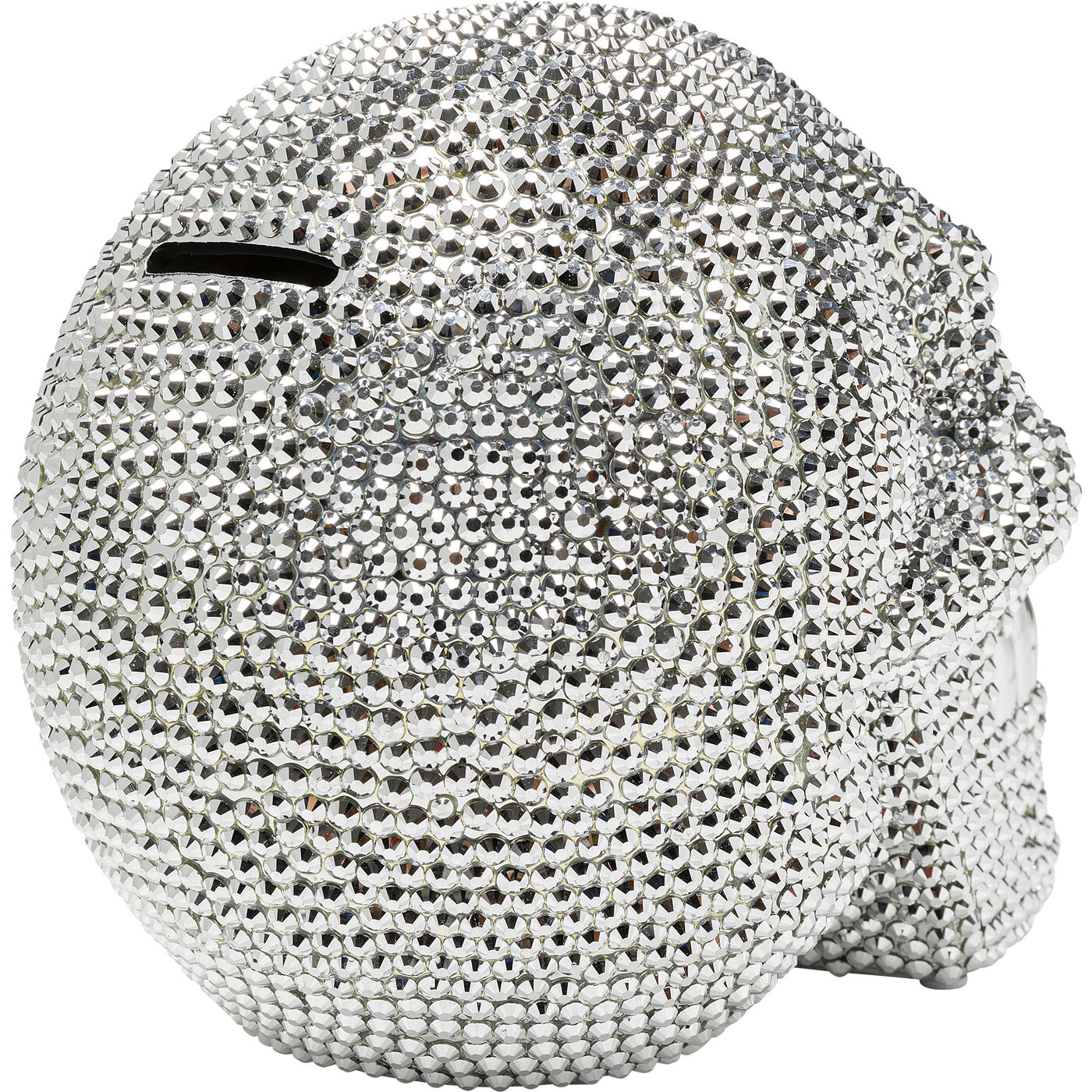 Копилка Skull Crystal Silver ракурс 6