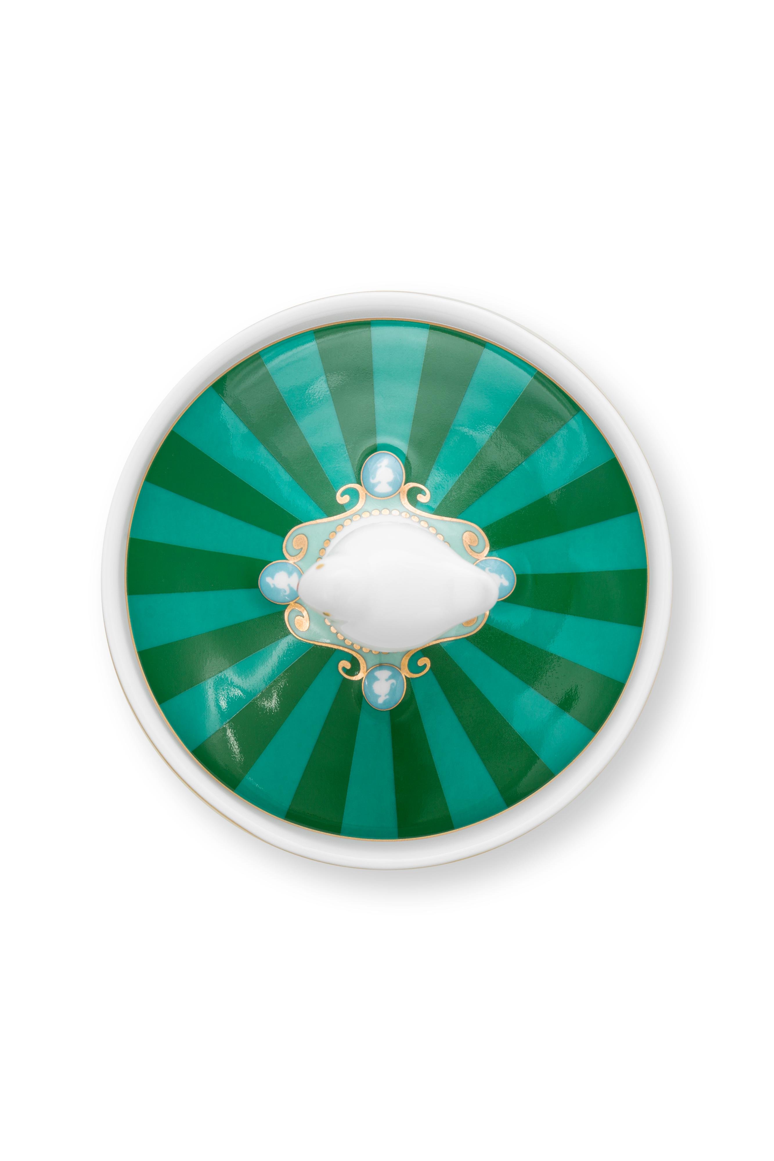 Сахарница Love Birds Medallion Emerald-Green ракурс 4