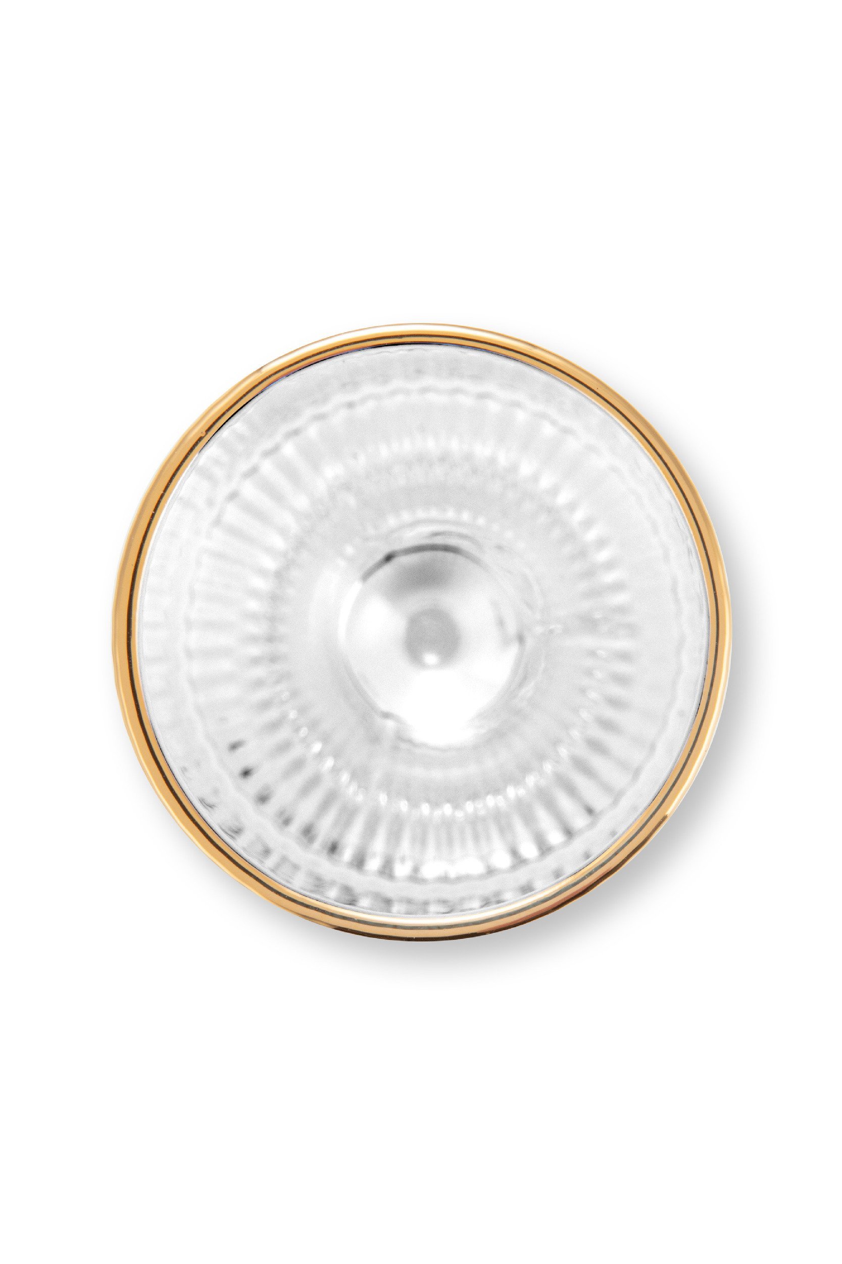 Набор бокалов для шампанского (4 шт.) Ribbed Gold ракурс 4
