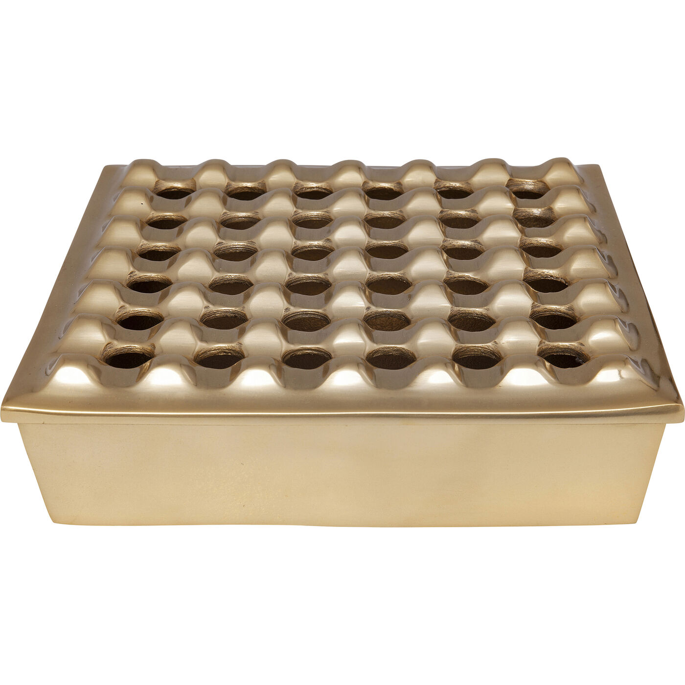 Пепельница Soho Square Brass ракурс 4