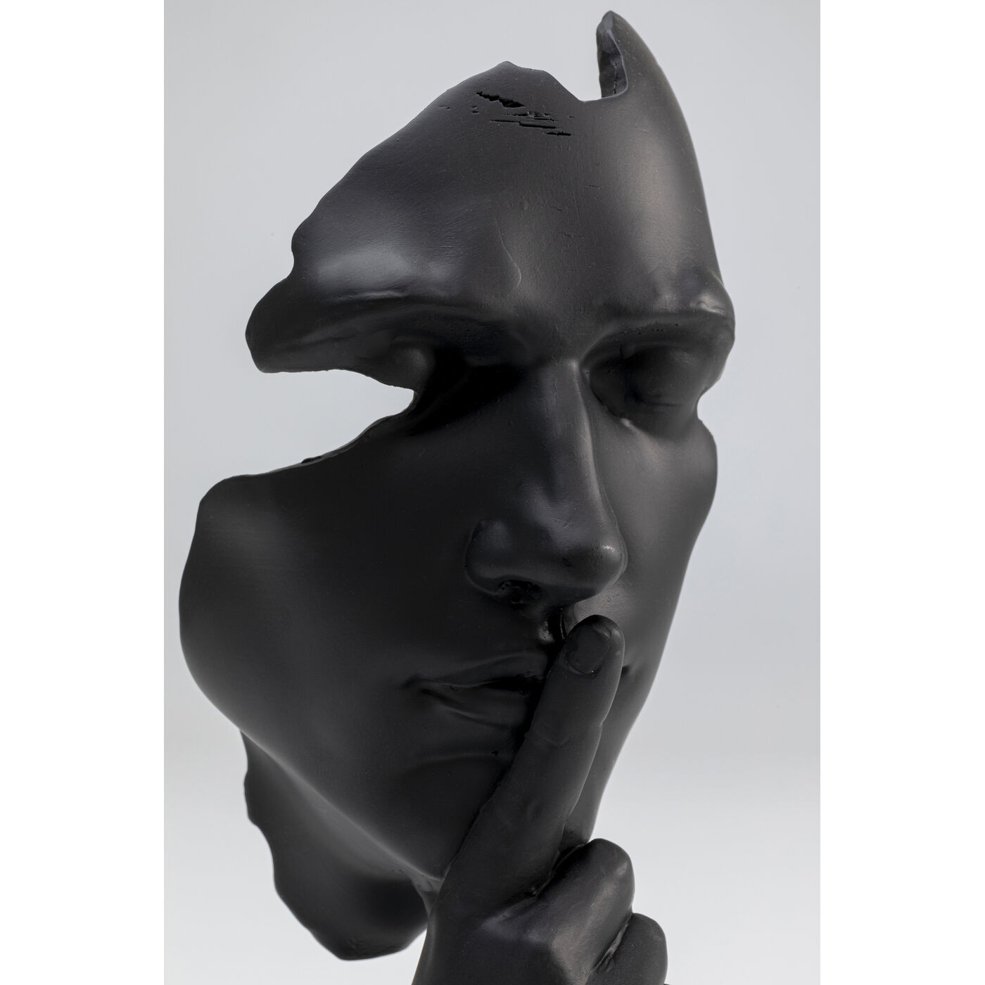Объект декоративный Quiet Face Black, 31 см