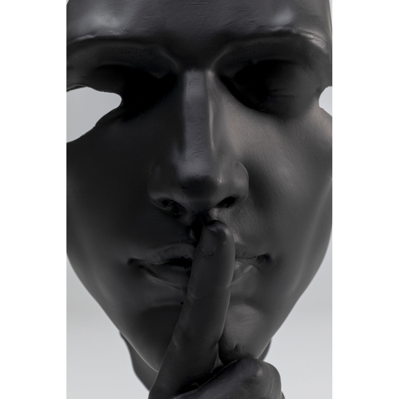 Объект декоративный Quiet Face Black ракурс 3