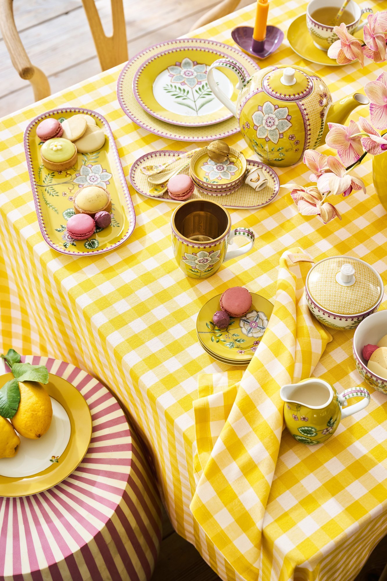 Молочник Lily&Lotus Yellow ракурс 5