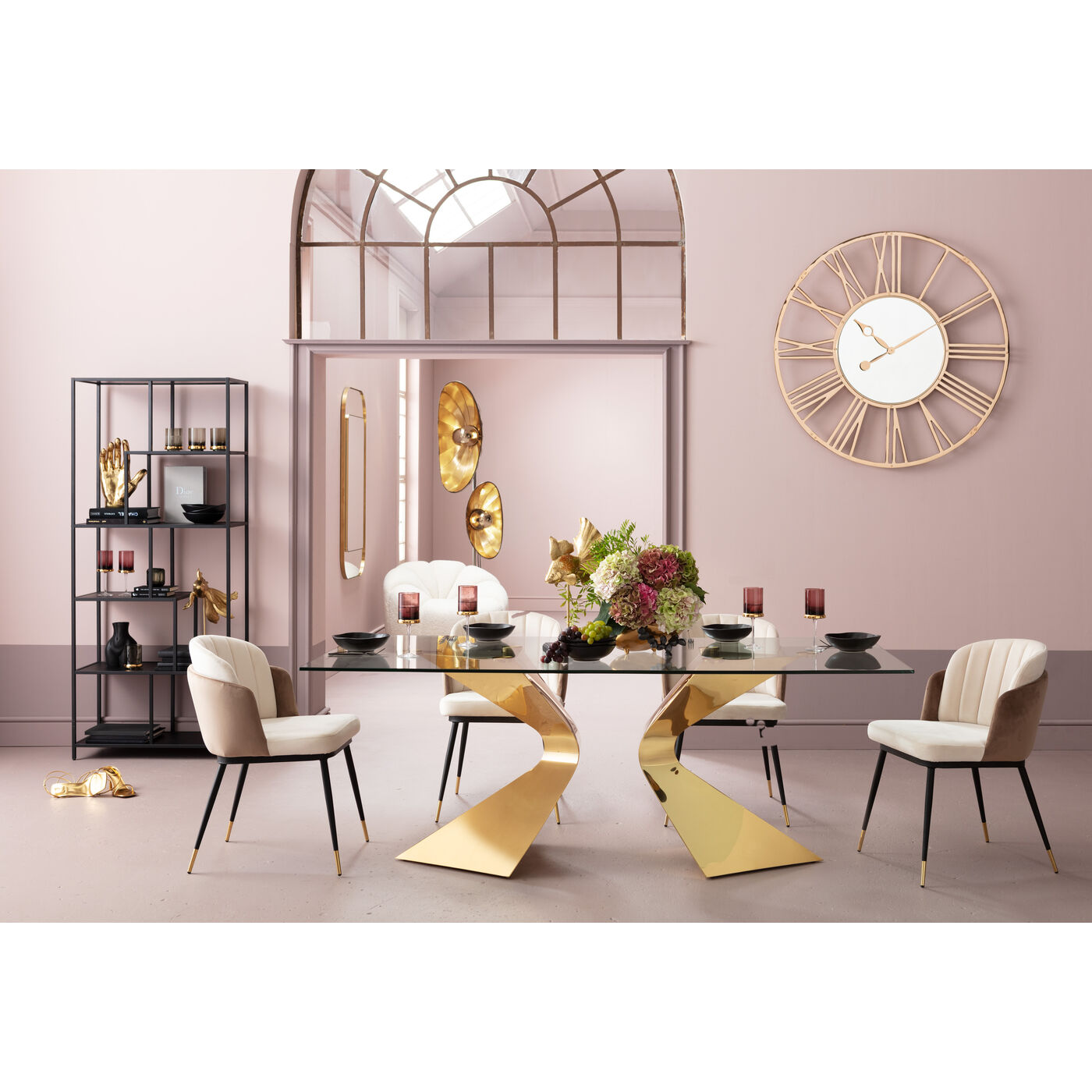 Стул Hojas Beige ракурс 13